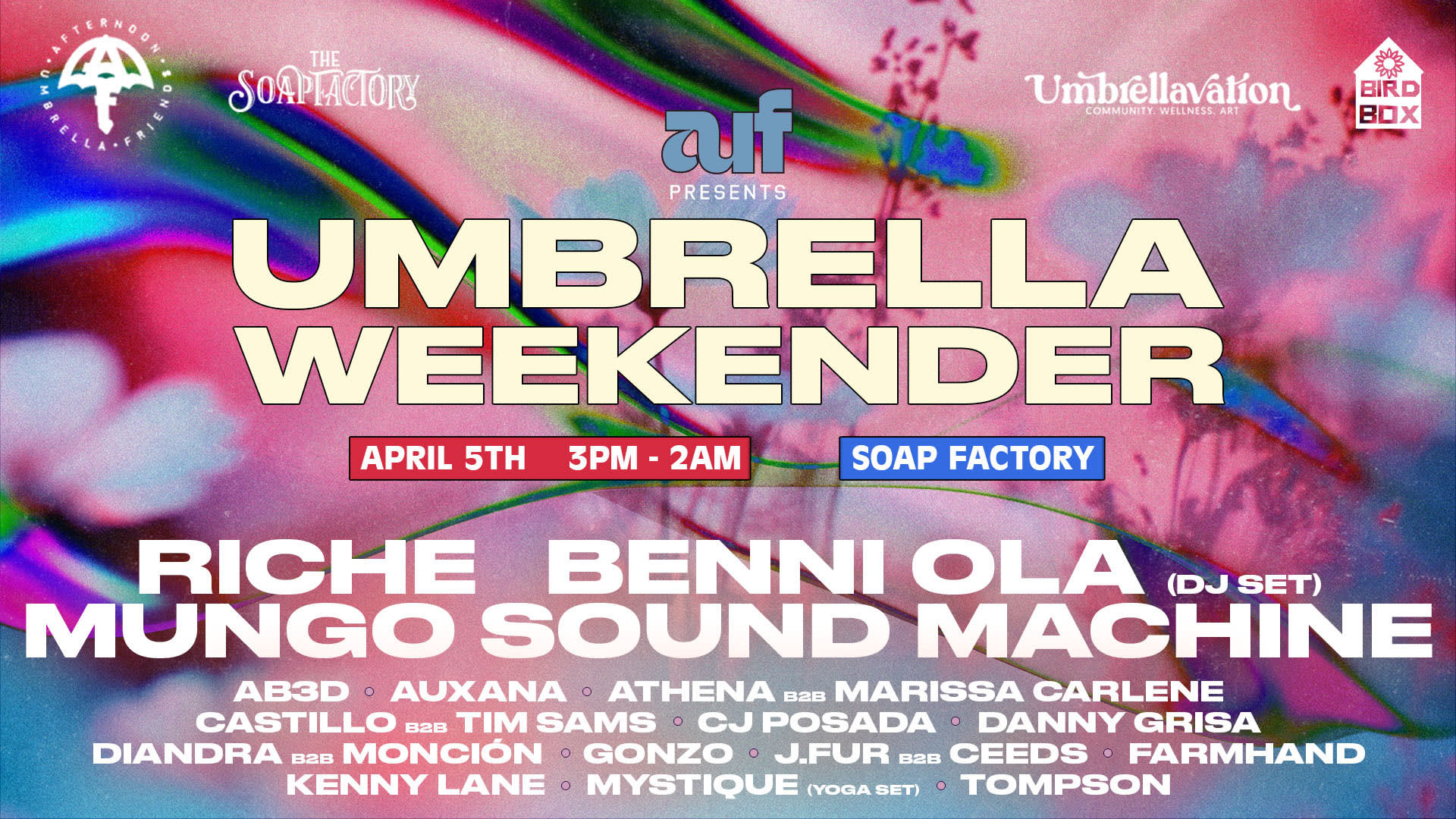 Umbrella Weekender X Closing Party