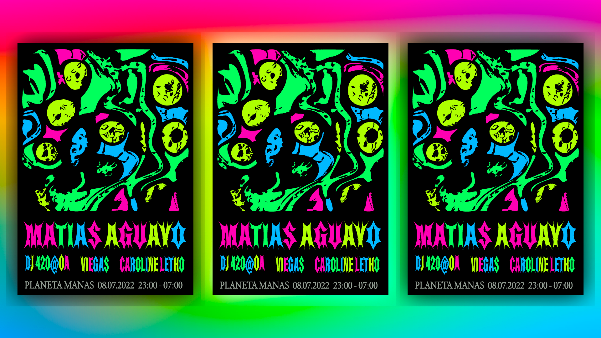 Matias Aguayo, Viegas, Caroline Lethô, Dj 420@Ôa