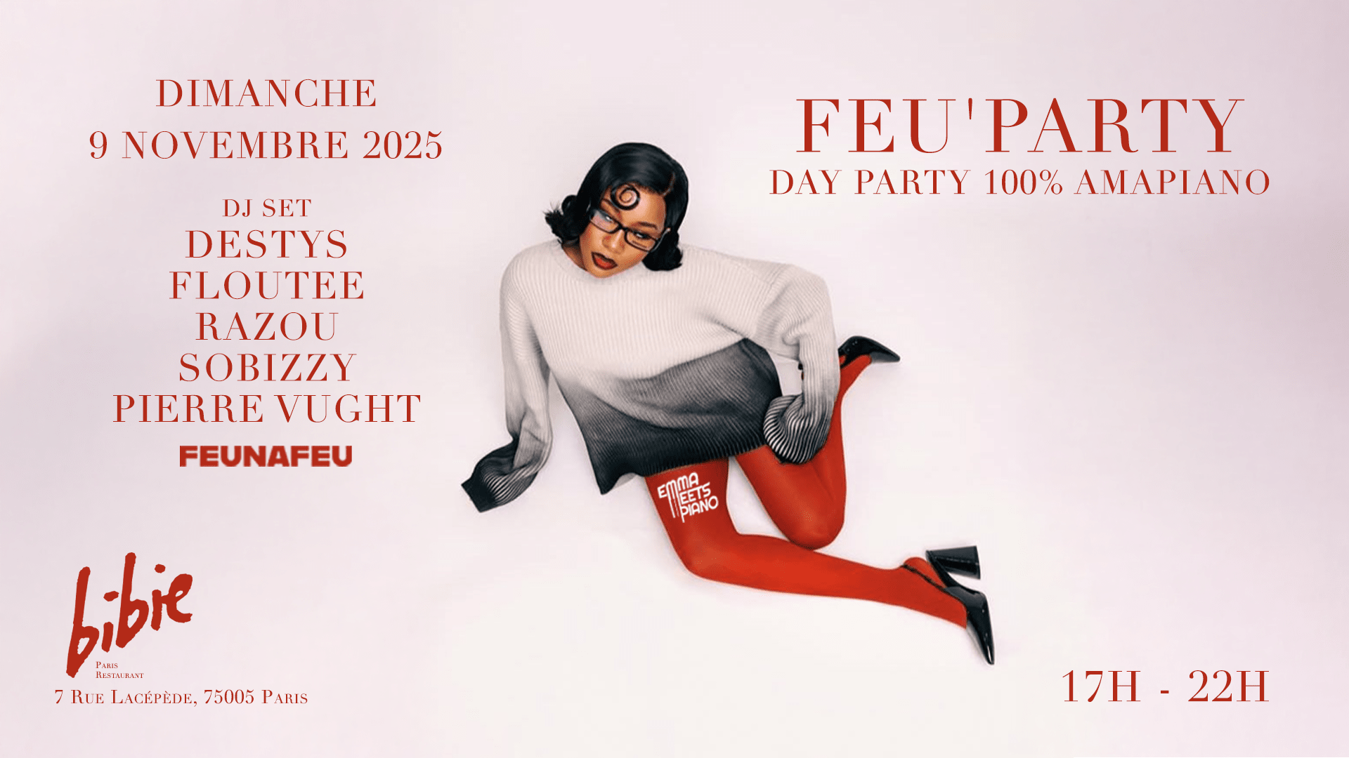 Feu'party Sunday Day Party 100% Amapiano