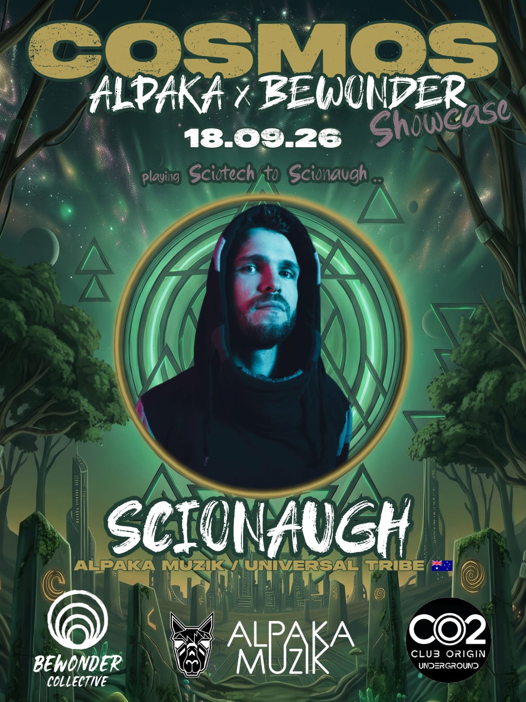 Cosmos - Alpaka Showcase W/ Lara S, Kozy, Scionaugh