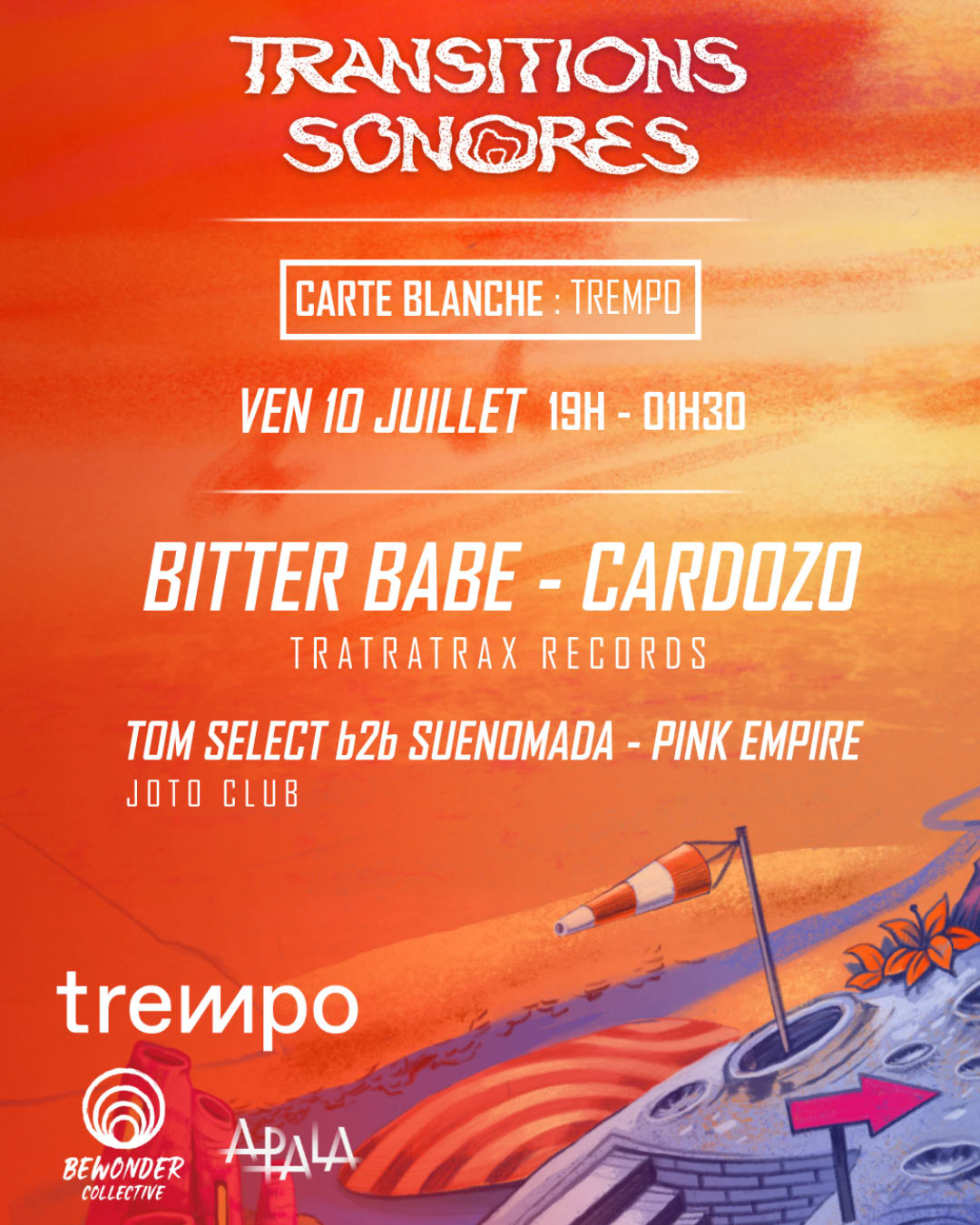 Transitions Sonores : Carte Blanche @ Trempo  W/ Bitter Babe