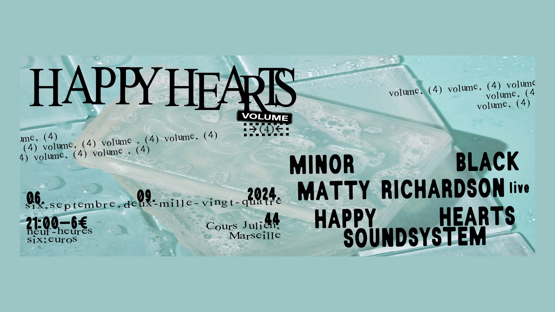 Happy Hearts Vol.4 Minor Black/ Matty Richardson / Hh Sndstm