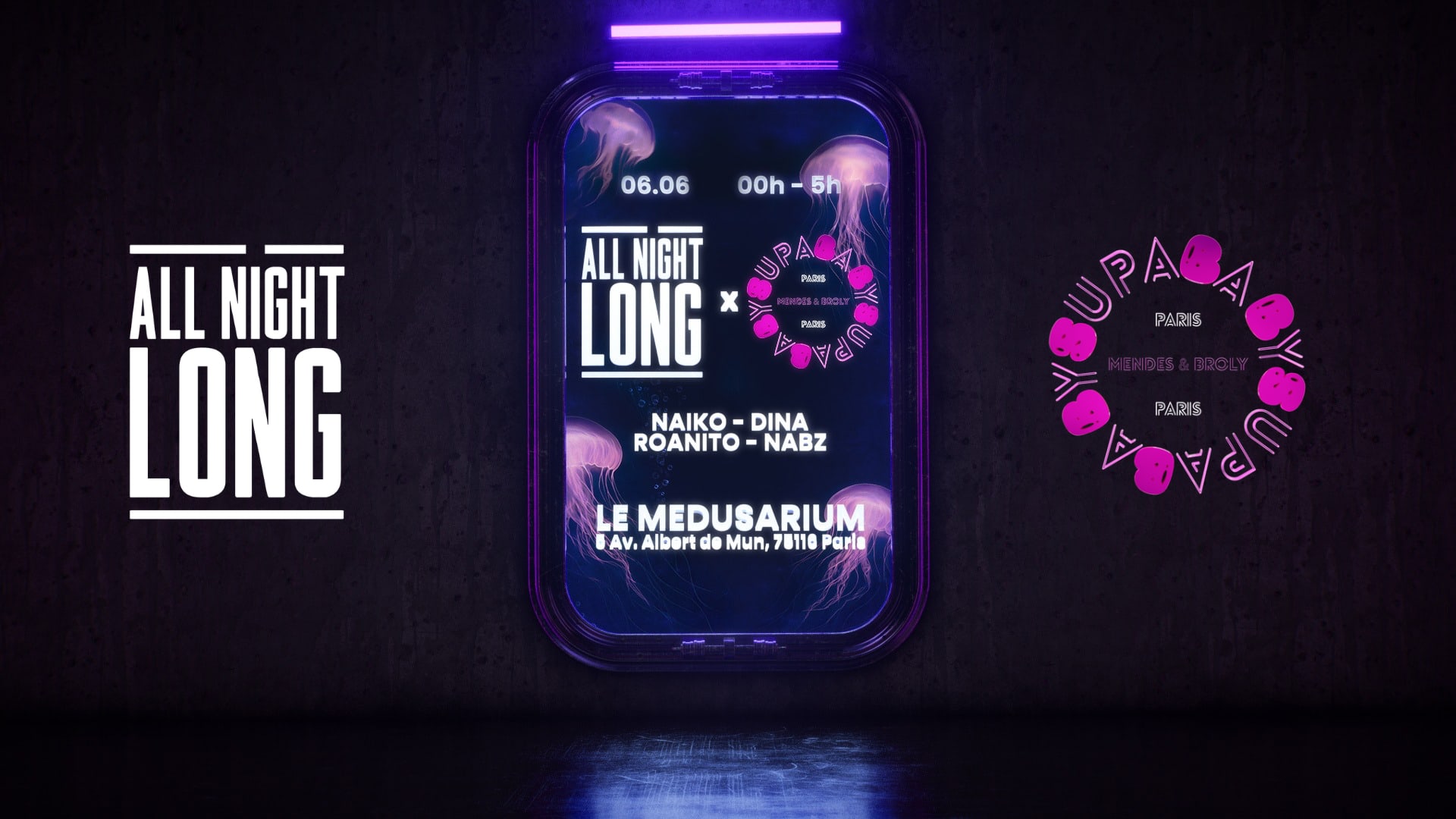 All Night Long X Sbbparis - Medusarium