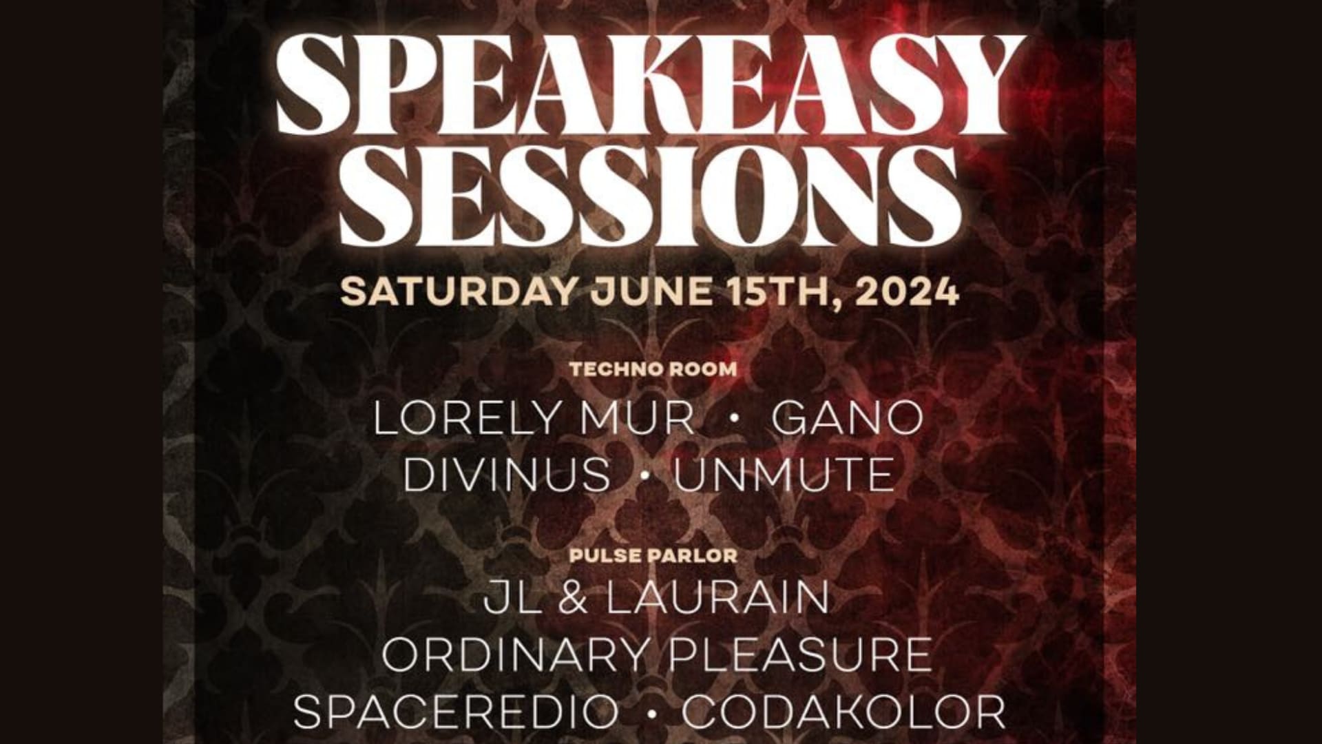 Denver Techno Presents: Speakeasy Sessions Vol.4
