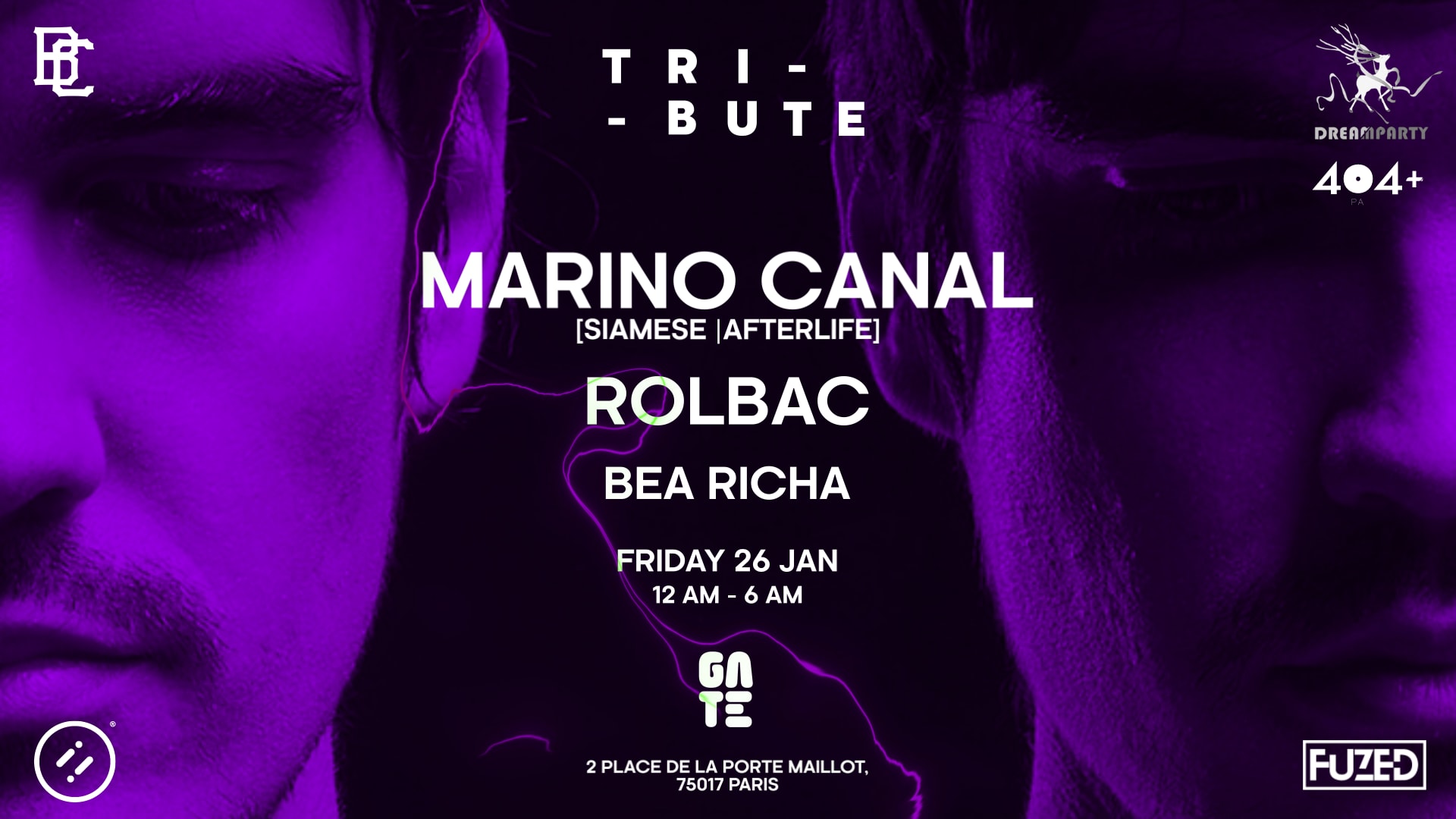 Tribute Hosts Marino Canal, Rolbac, Bea Richa