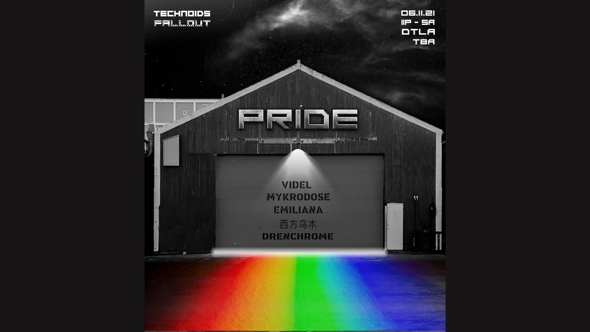 Technoids X Fallout Pride Event