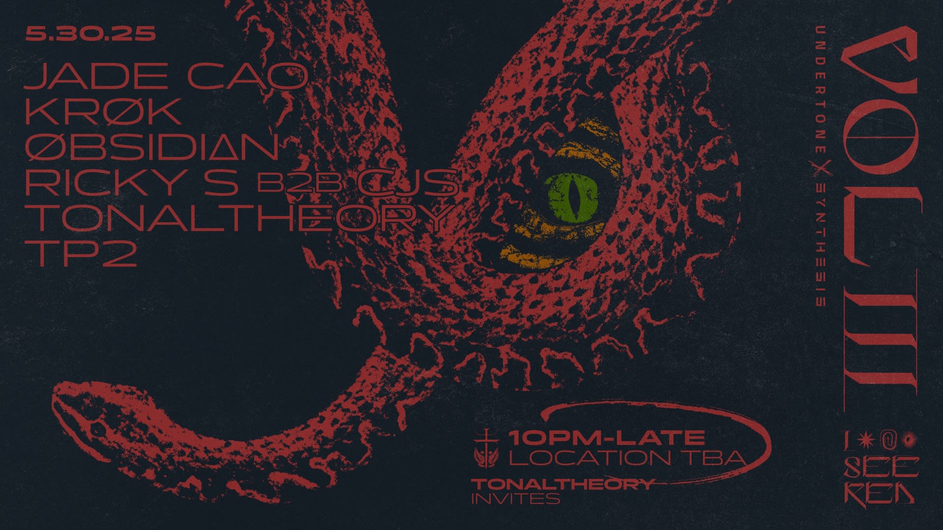 Isr Vol. III: Tonaltheory Invites [Undertone X Synthesis]