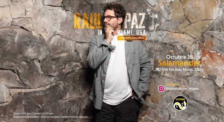 Raul Paz At Salamander