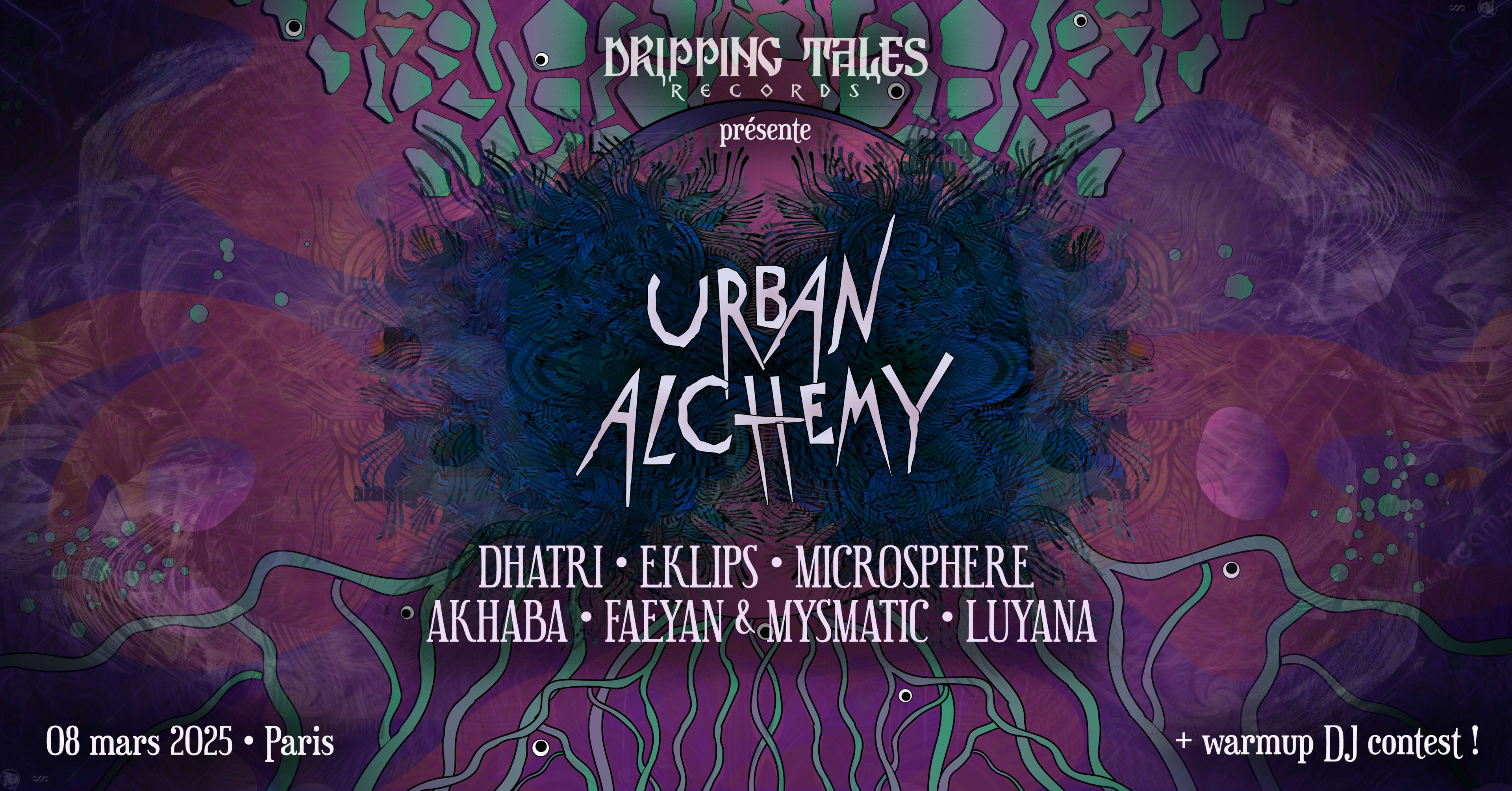 Urban Alchemy • Psytrance & Techno • 2 Scènes