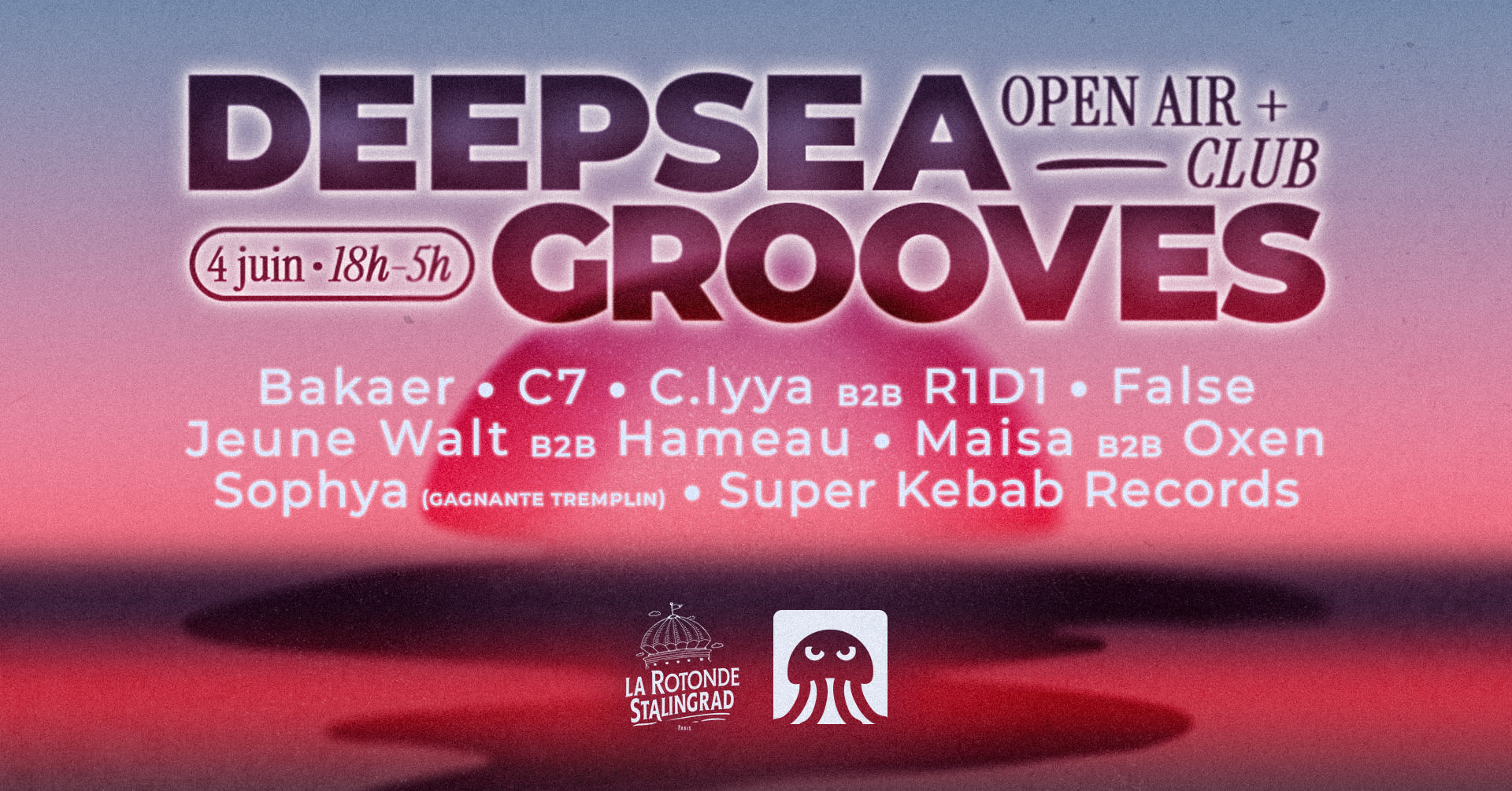 Deepsea Grooves : Open Air + Club (Gratuit)