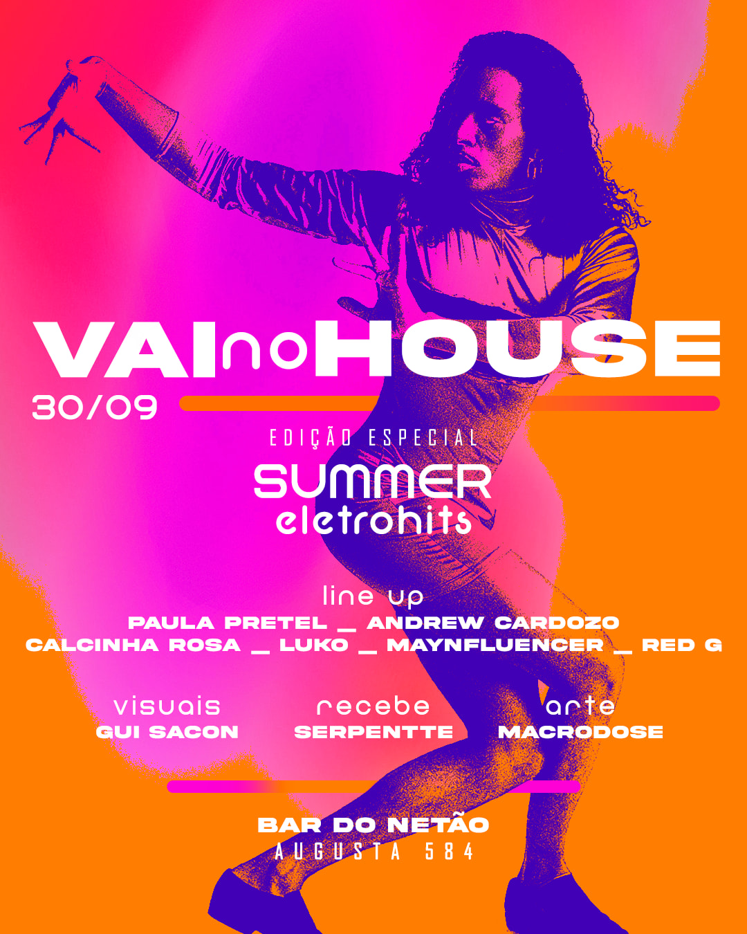 Vainohouse 30/09 Espacial Summer Eletrohits