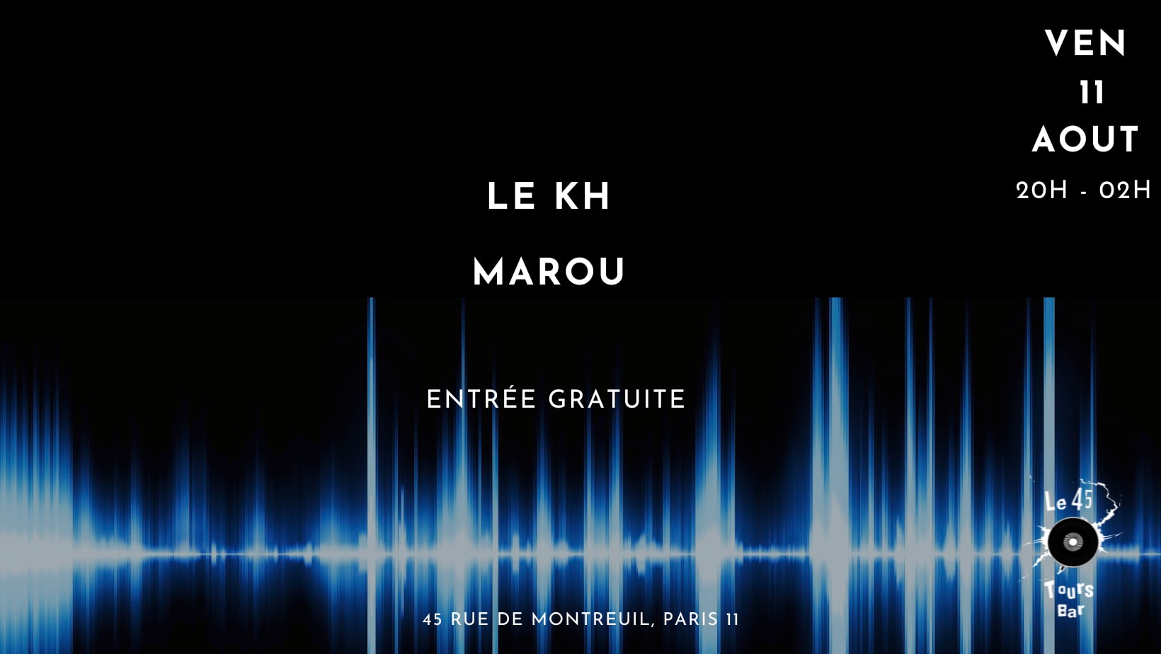 Le 45 Tours Invite Le Kh & Marou