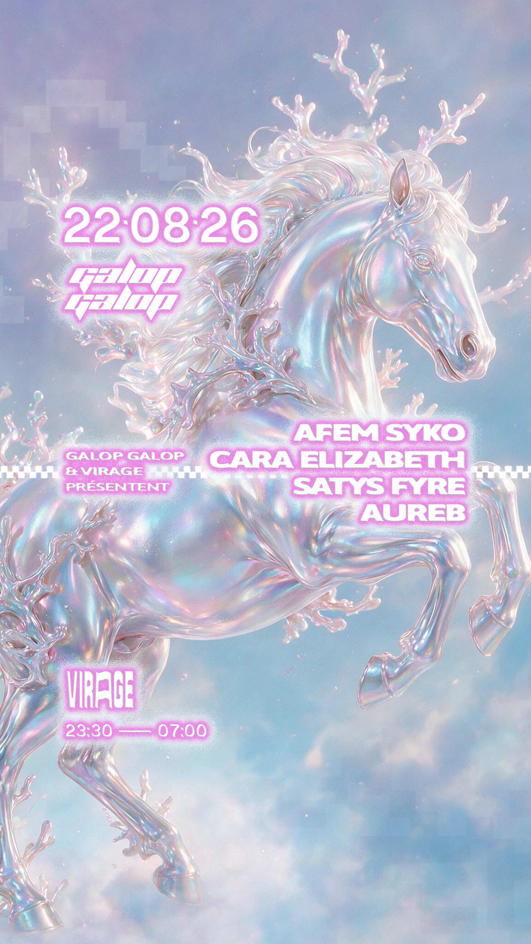Galop Galop : Afem Syko, Cara Elizabeth, Satys Fyre