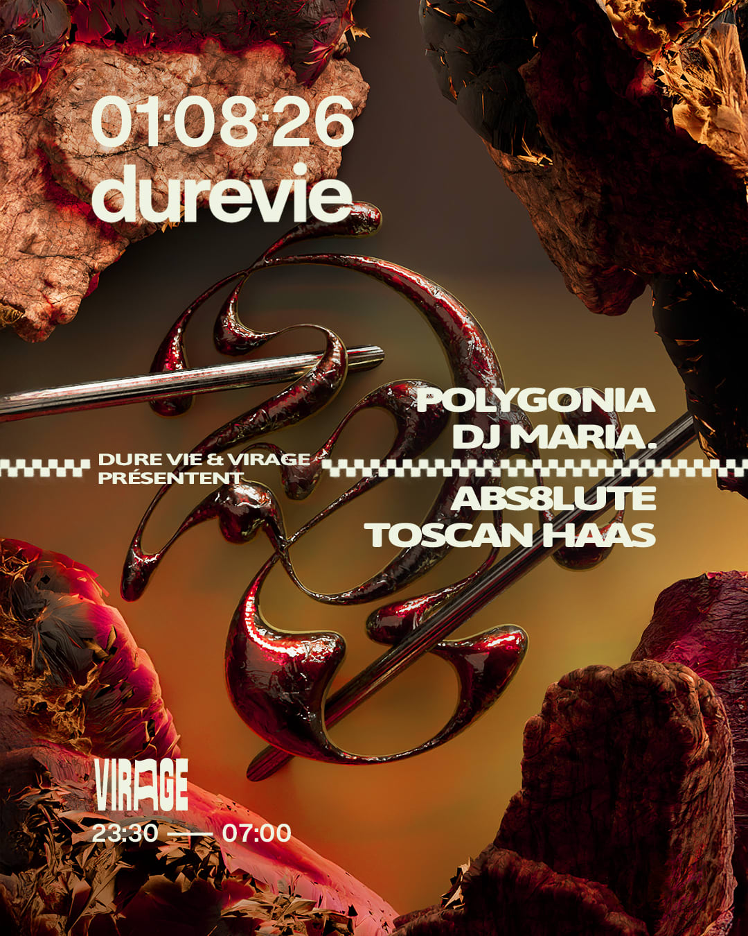 Dure Vie : Polygonia, Dj Maria, Abs8lute, Toscan Haas