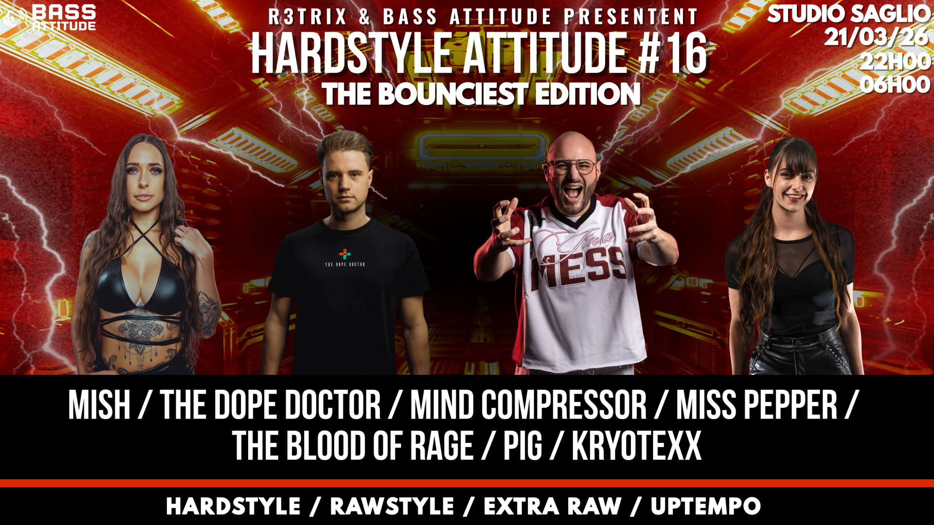 Hardstyle Attitude #16 : The Bounciest Edition