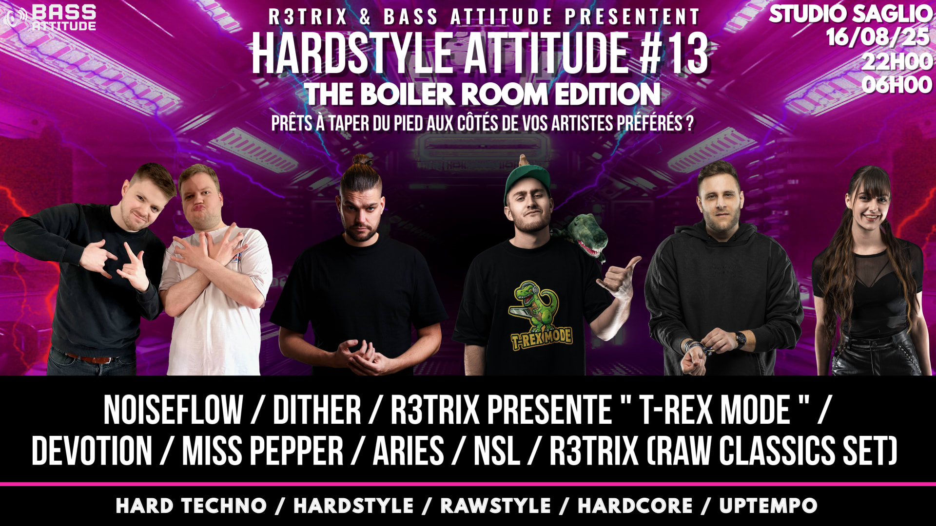 Hardstyle Attitude #13 : The Boiler Room Edition