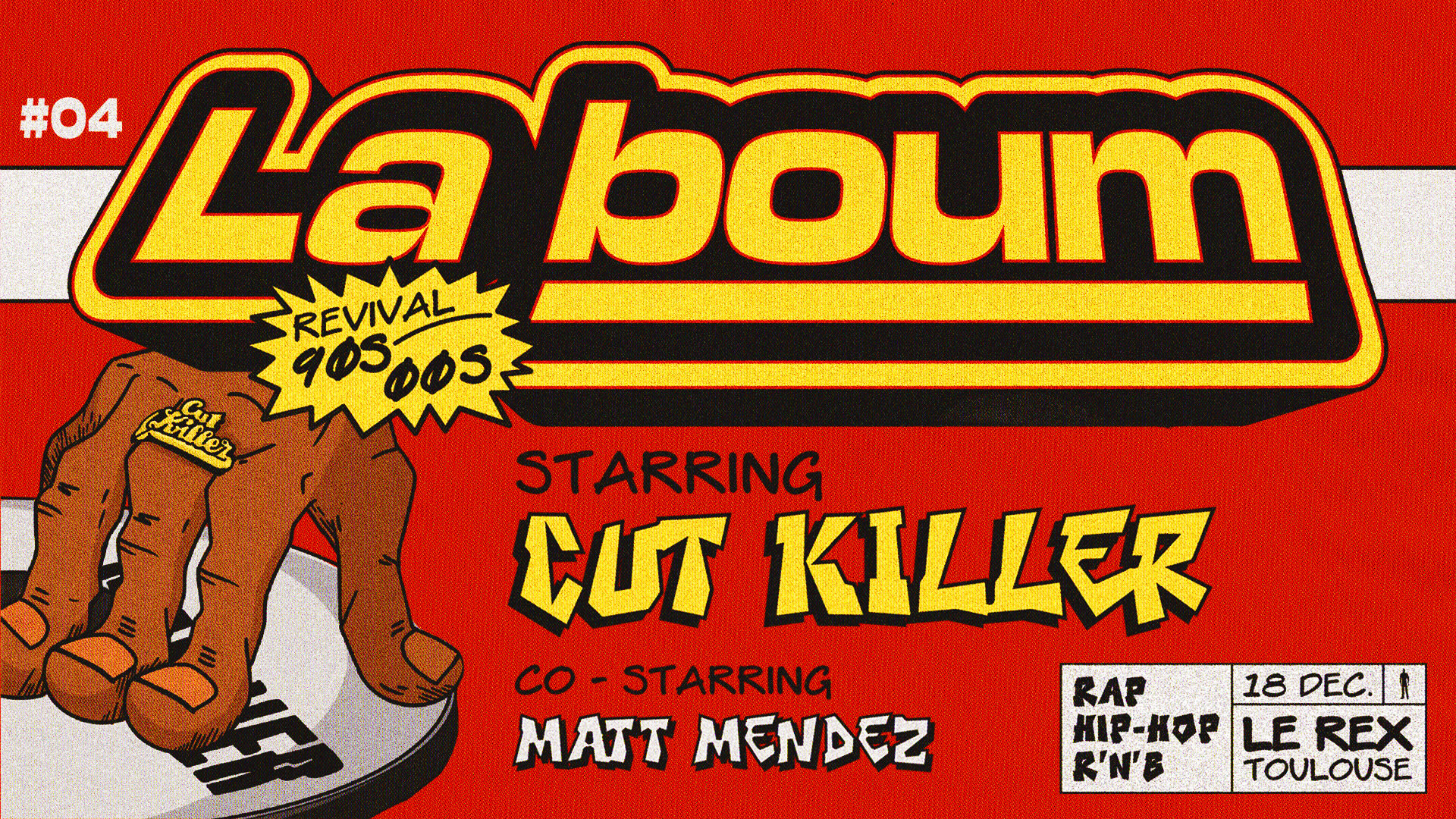 La Boum Invite Cut Killer