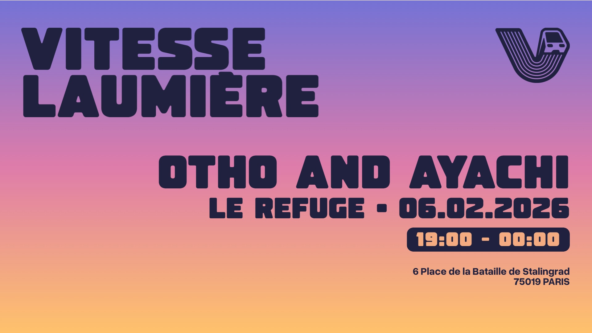 Vitesse Laumière : Vendredi Sans Frein