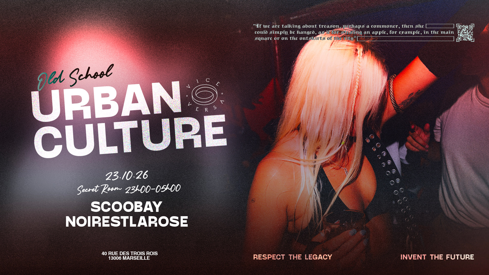 Urban Culture : Scoobay + Noirestlarose