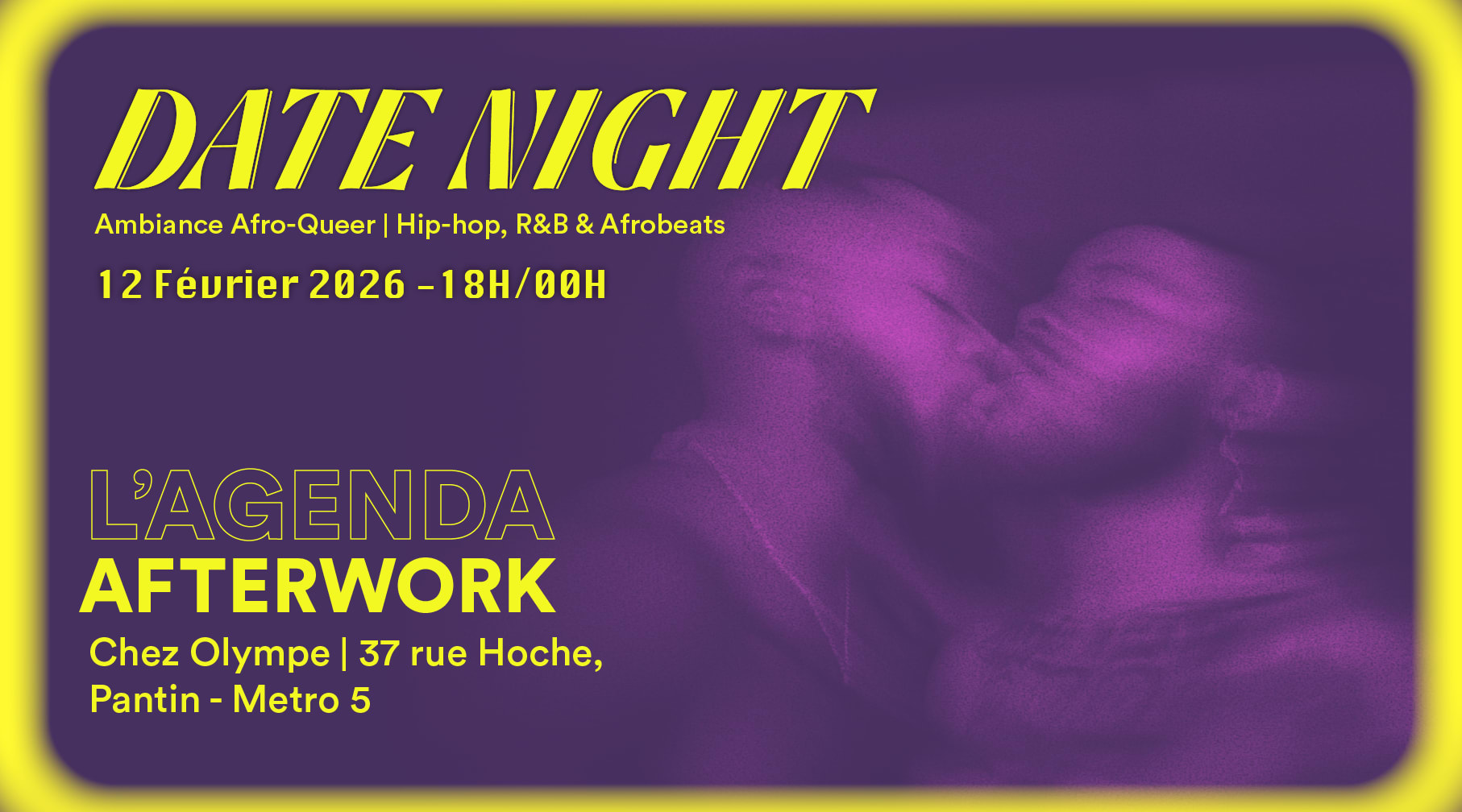 L'agenda Afterwork - Date Night