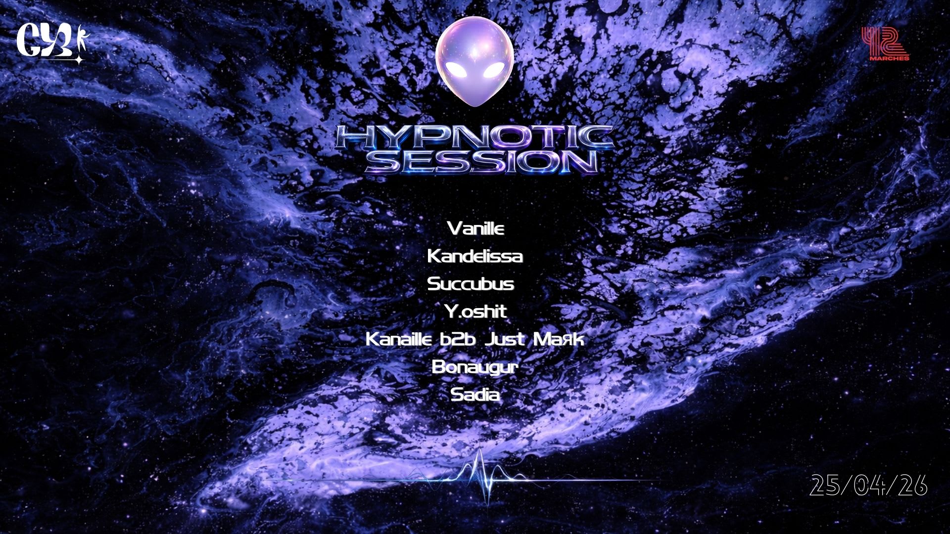 Hypnotic Session By Groove Your Body (23h-7h)
