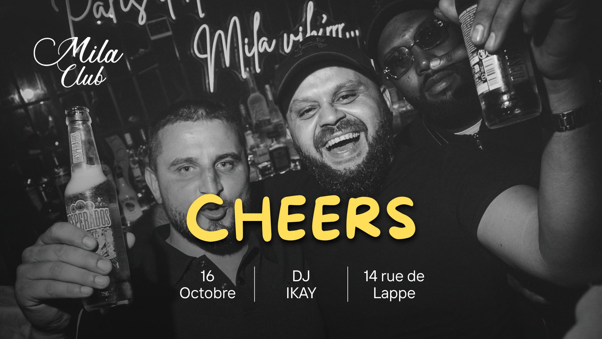 Cheers Party - Mila Club Paris
