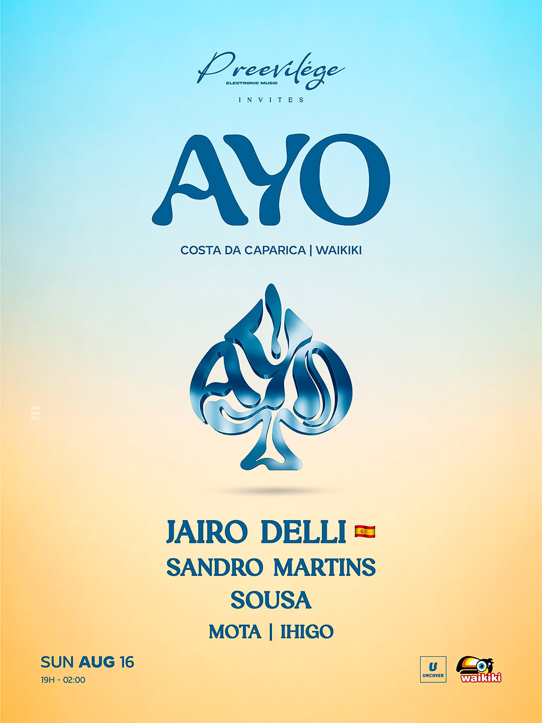 Preevilege Invites Ayo | August 16th At Waikiki