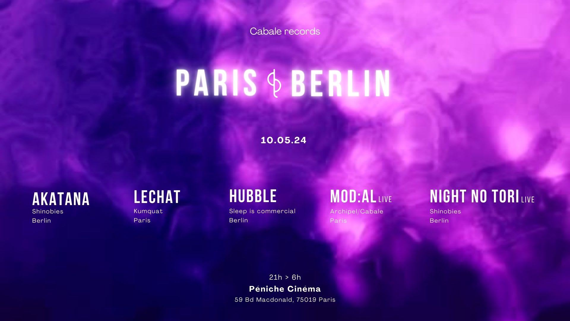 Cabale Records - Paris/Berlin