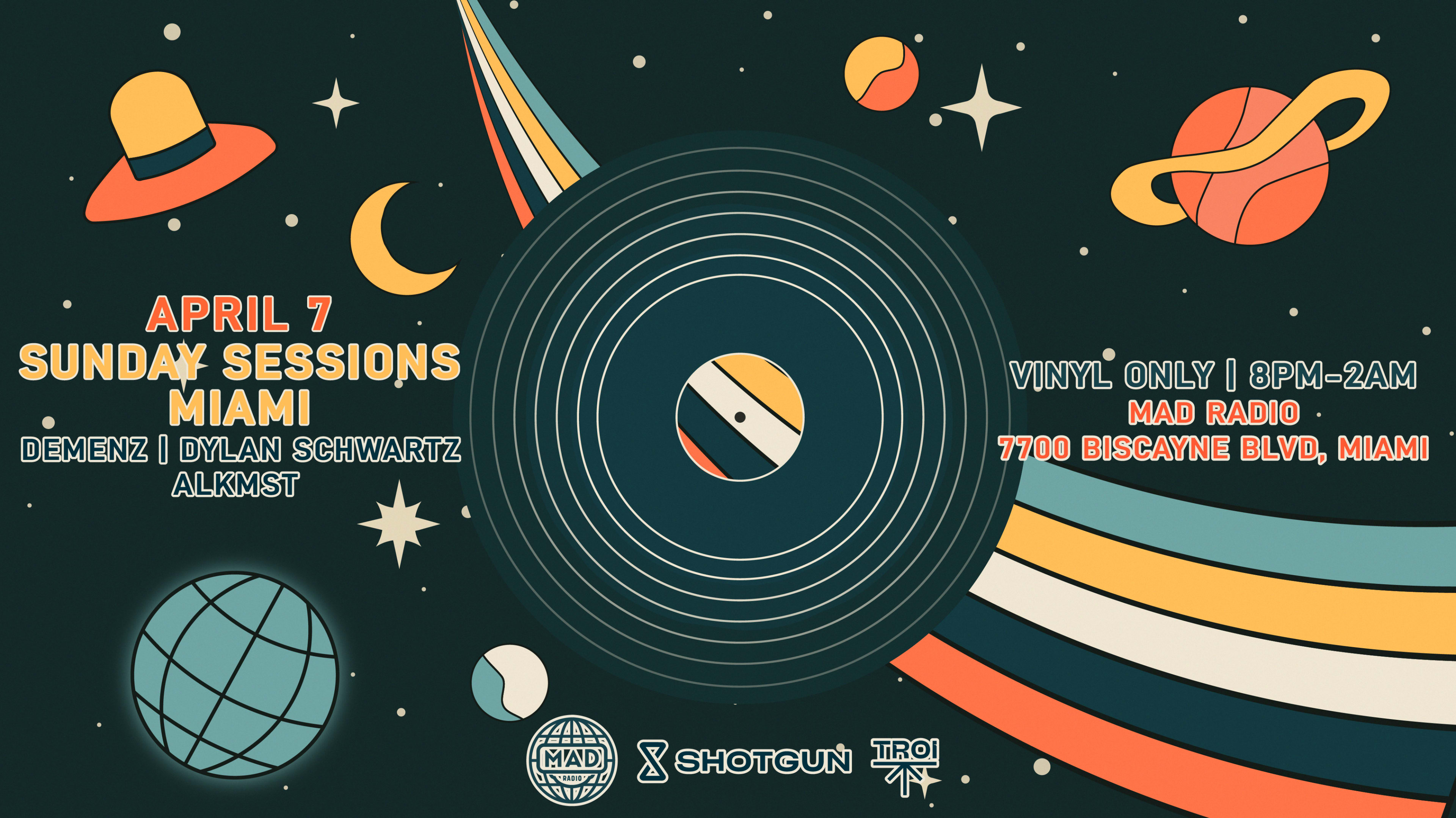 Sunday Sessions Miami (Vinyl Only) 04/07/24