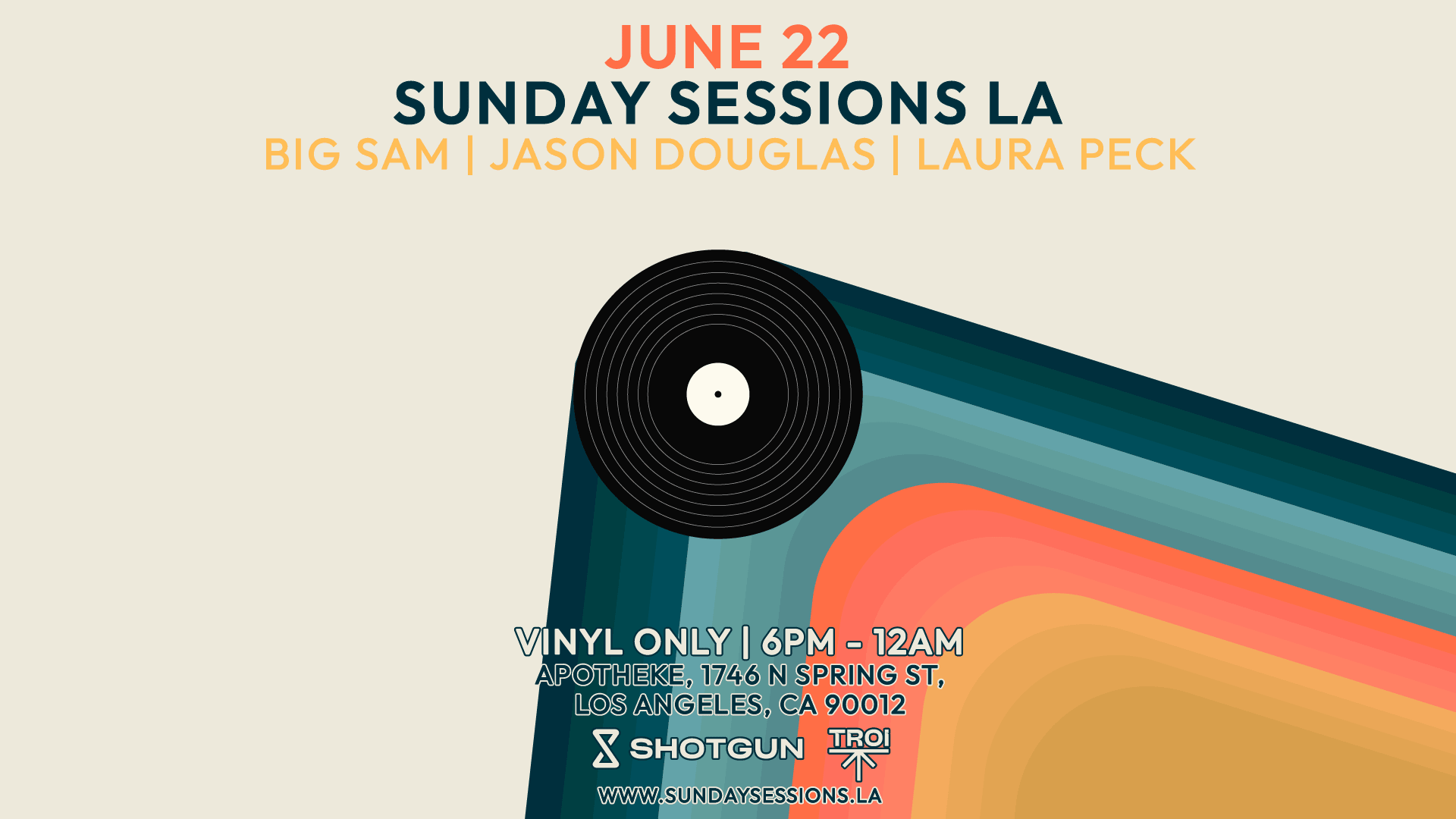 Sunday Sessions La (Vinyl Only) Open Air
