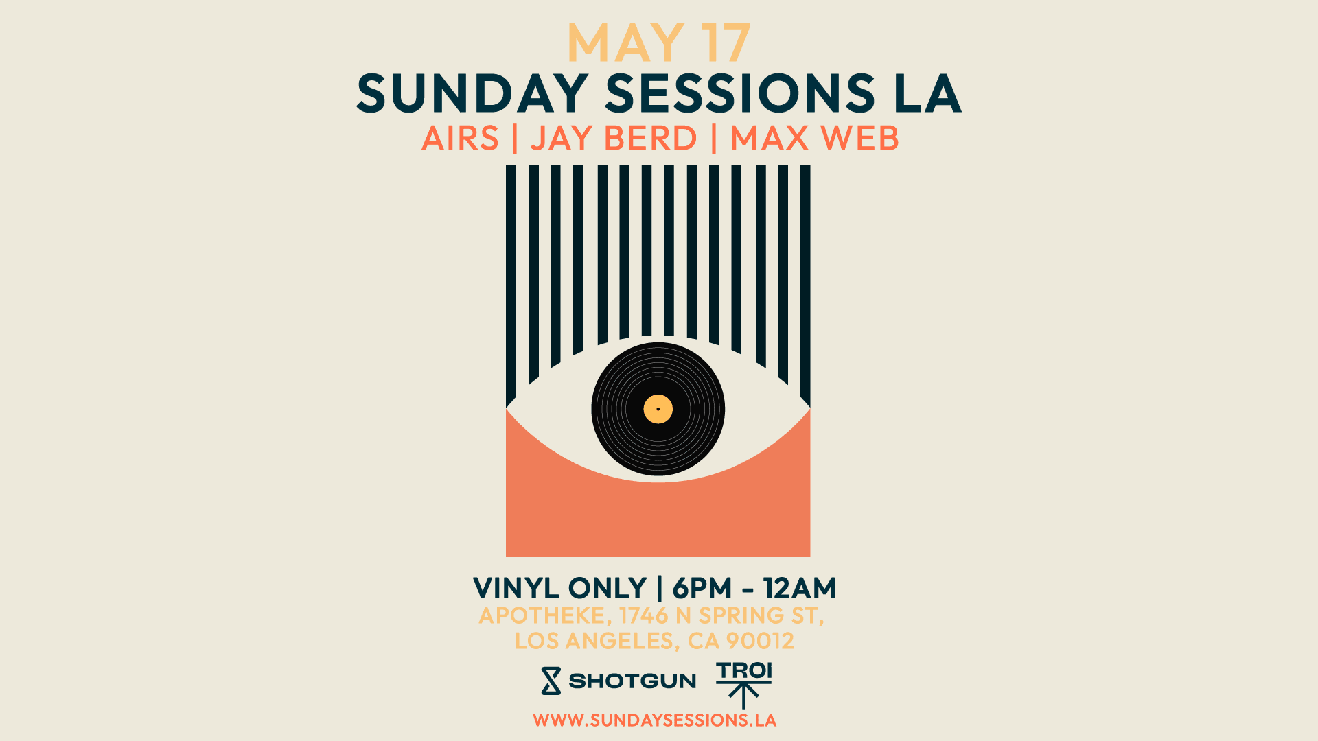 Sunday Sessions La (Vinyl Only) Open Air