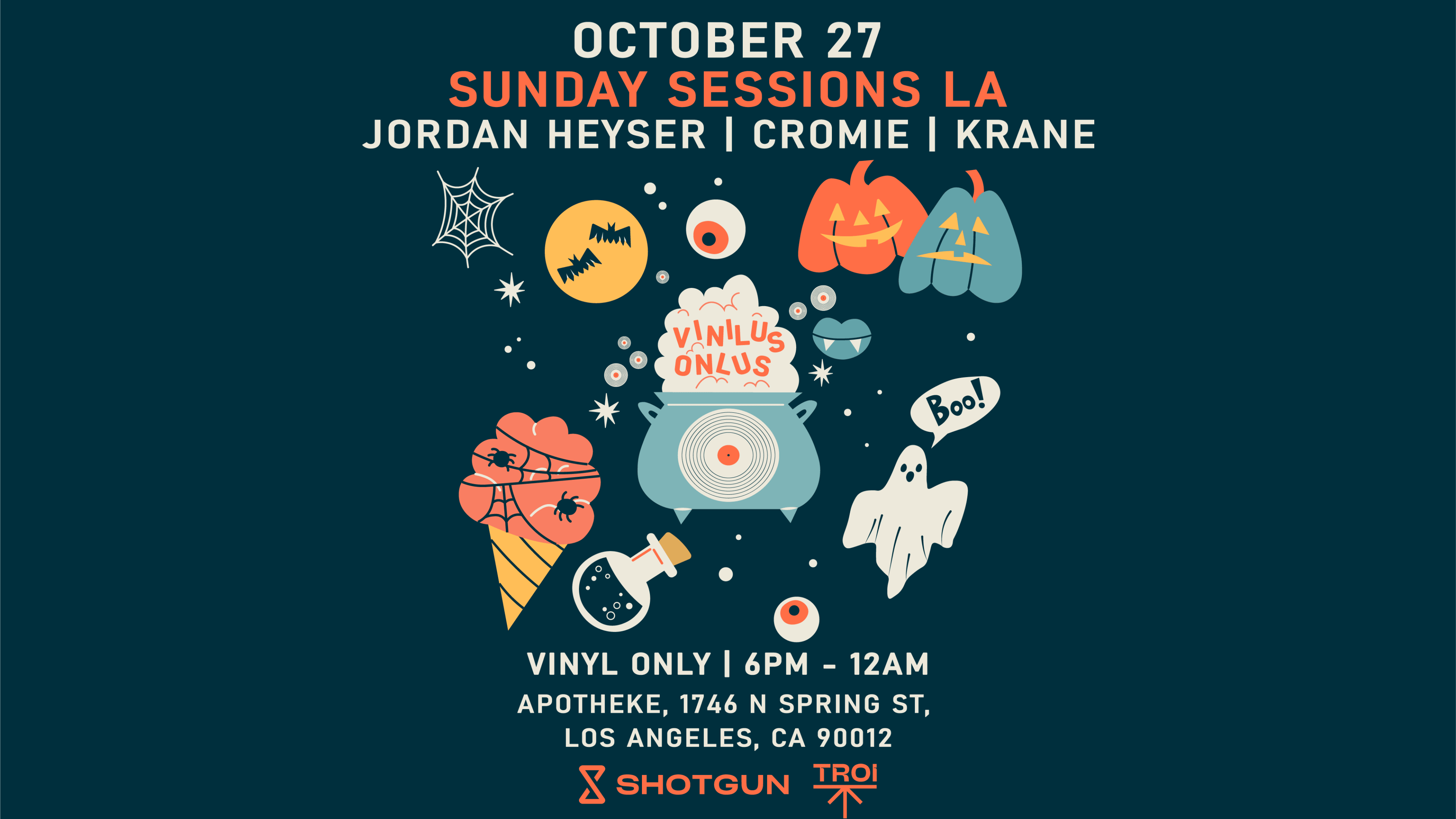 Sunday Sessions La Halloween (Vinyl Only)