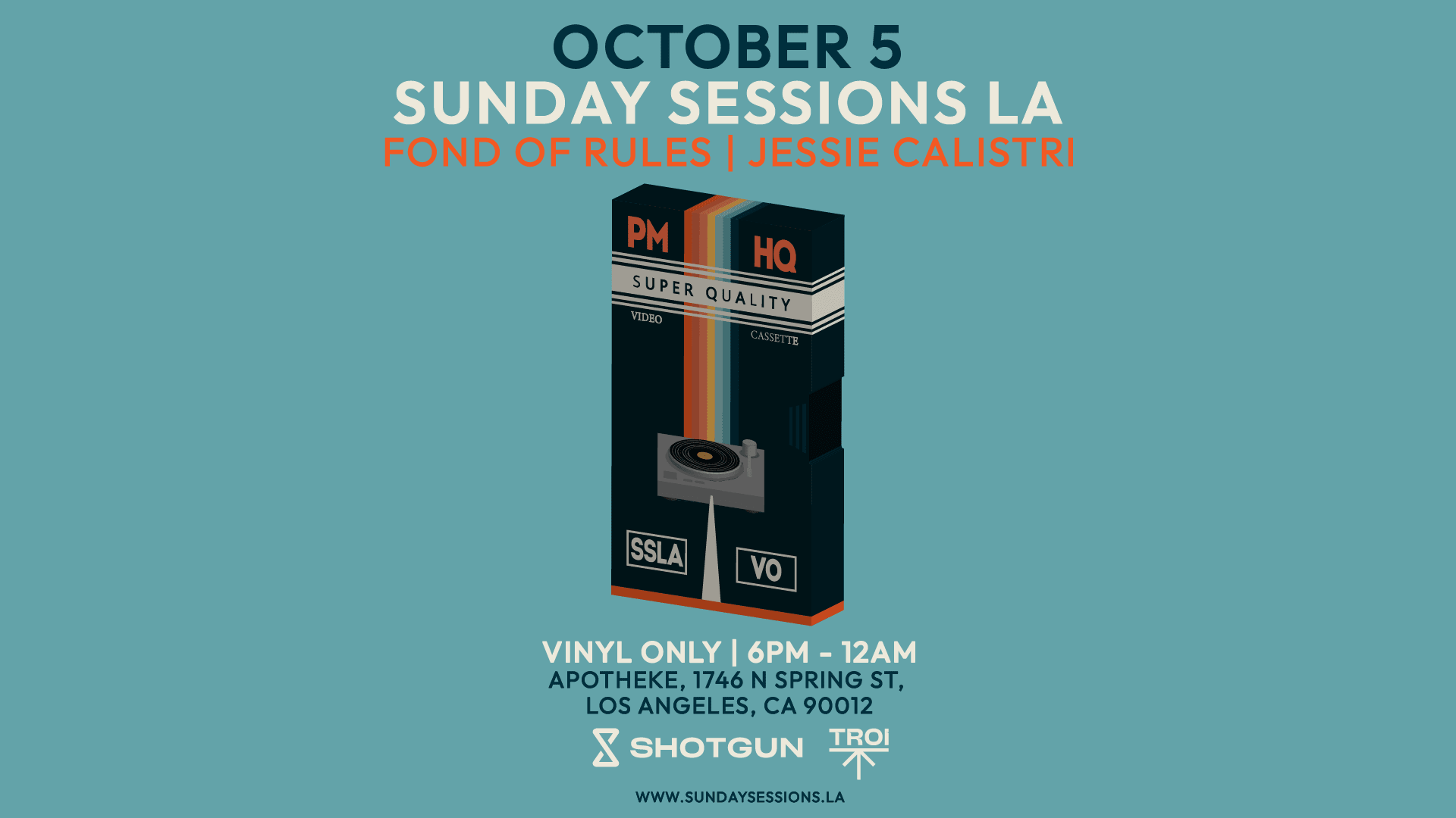 Sunday Sessions La (Vinyl Only) Open Air