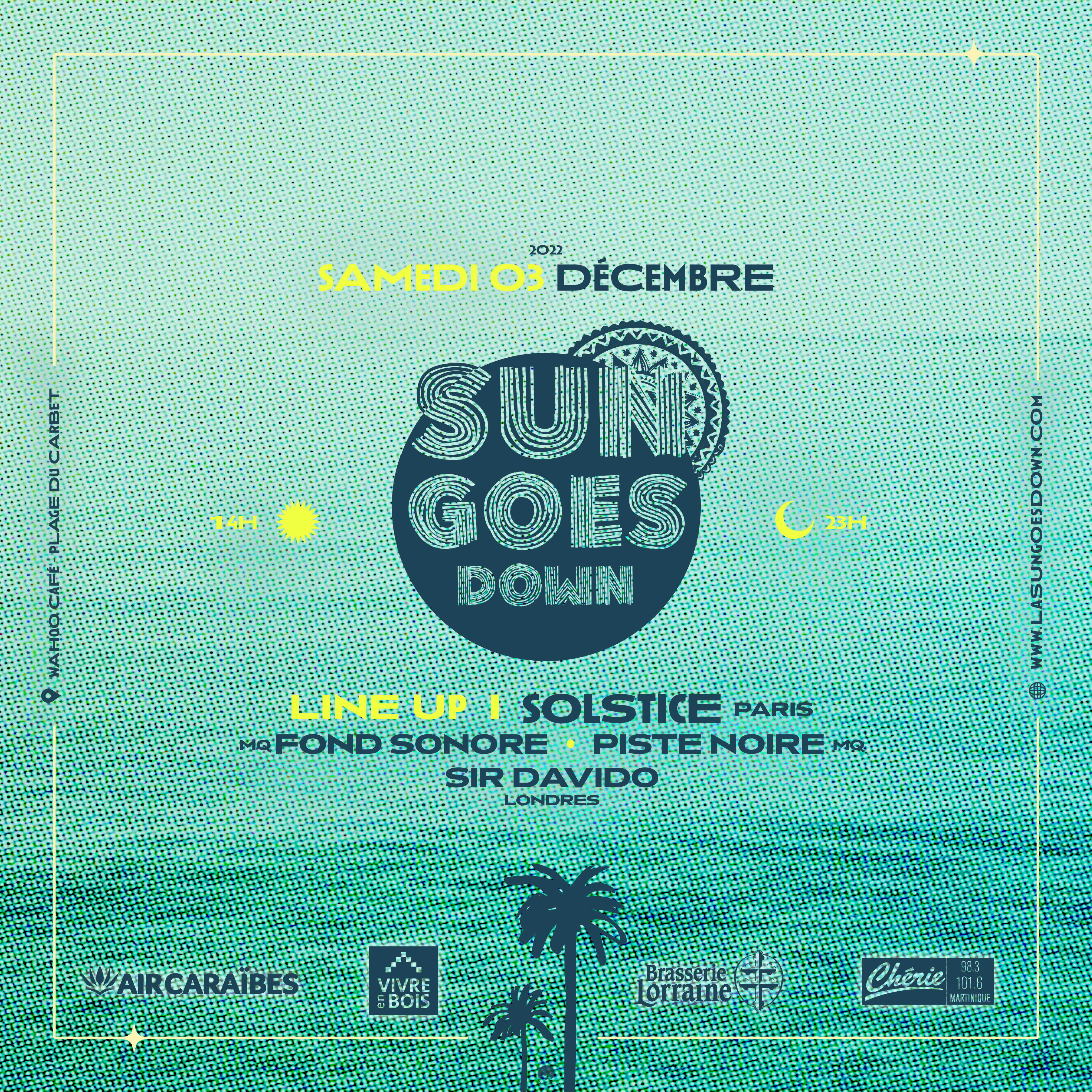 La Sun Goes Down : Solstice-F.S.N-Piste Noire-Sir Davido