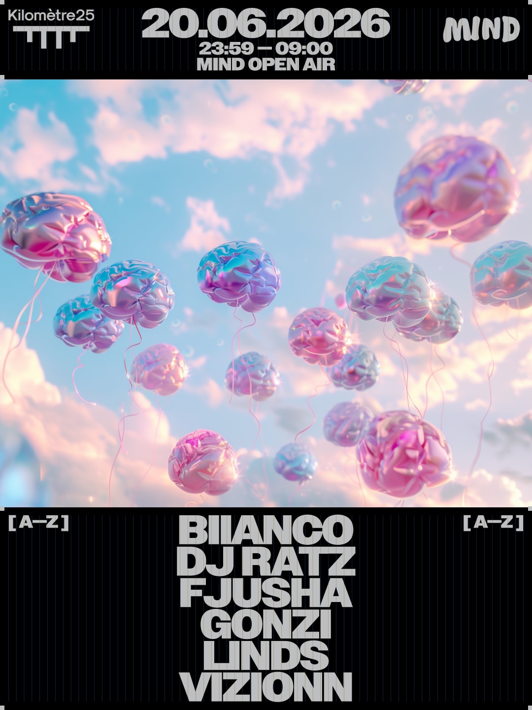 Mind : Vizionn, Biianco, Gonzi, Linds, Predacid, Dj Ratz