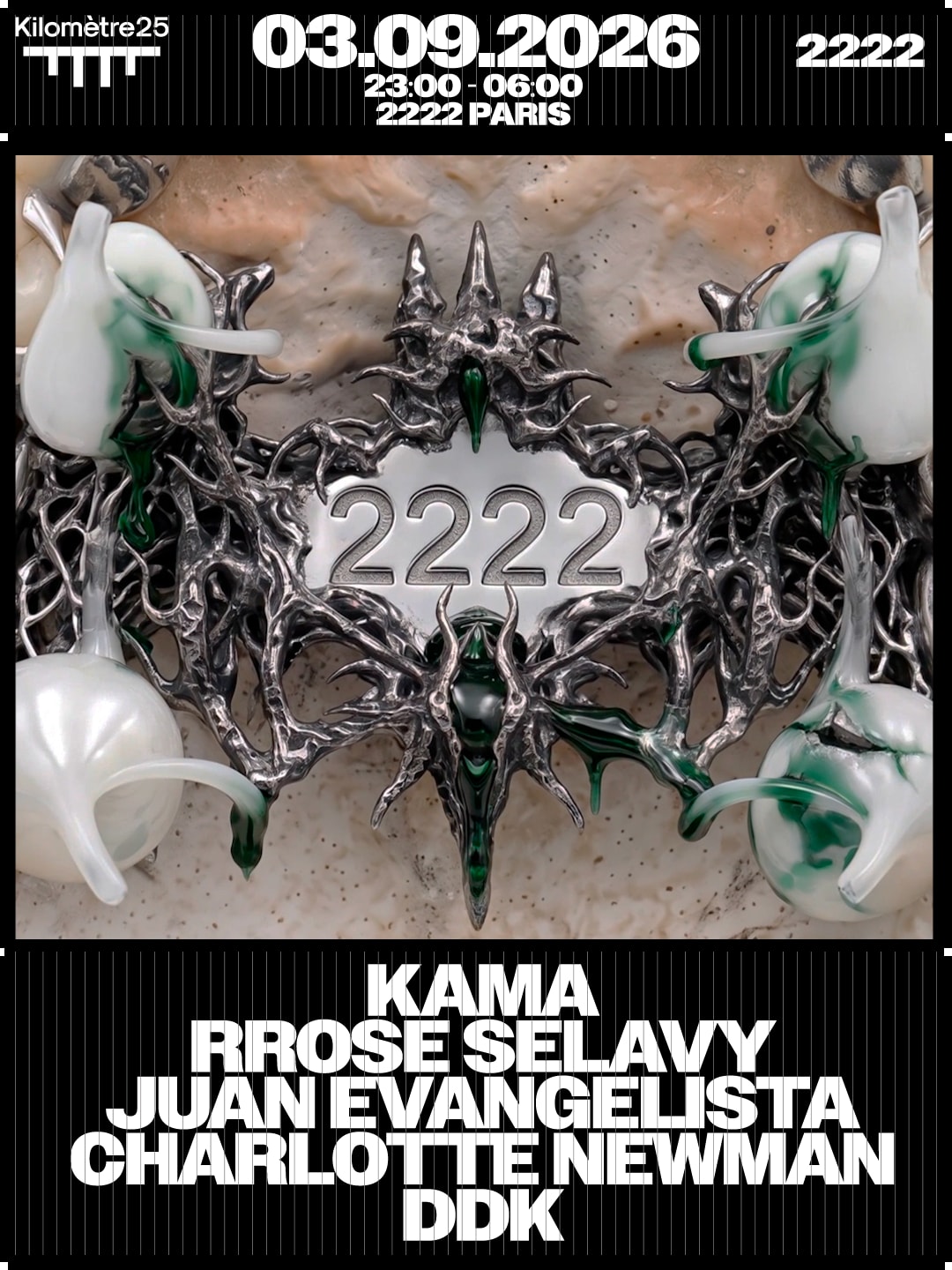 2222 // Juan Evangelista, Ddk, Charlotte Newman, Kama & More