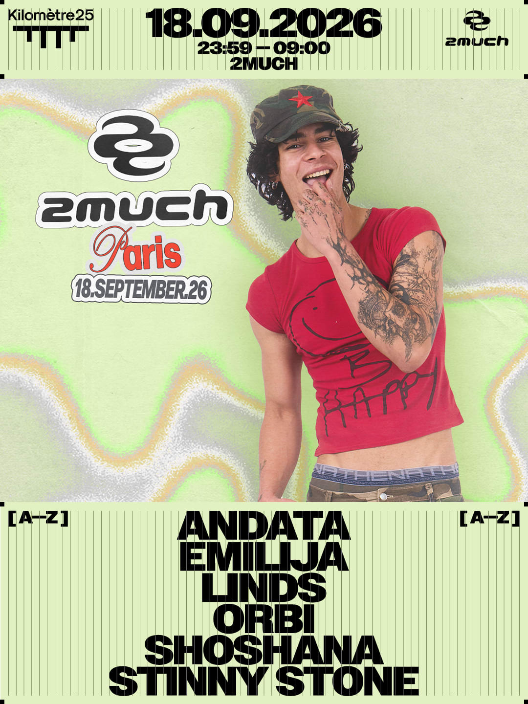 2much : Linds, Andata, Emilja & More