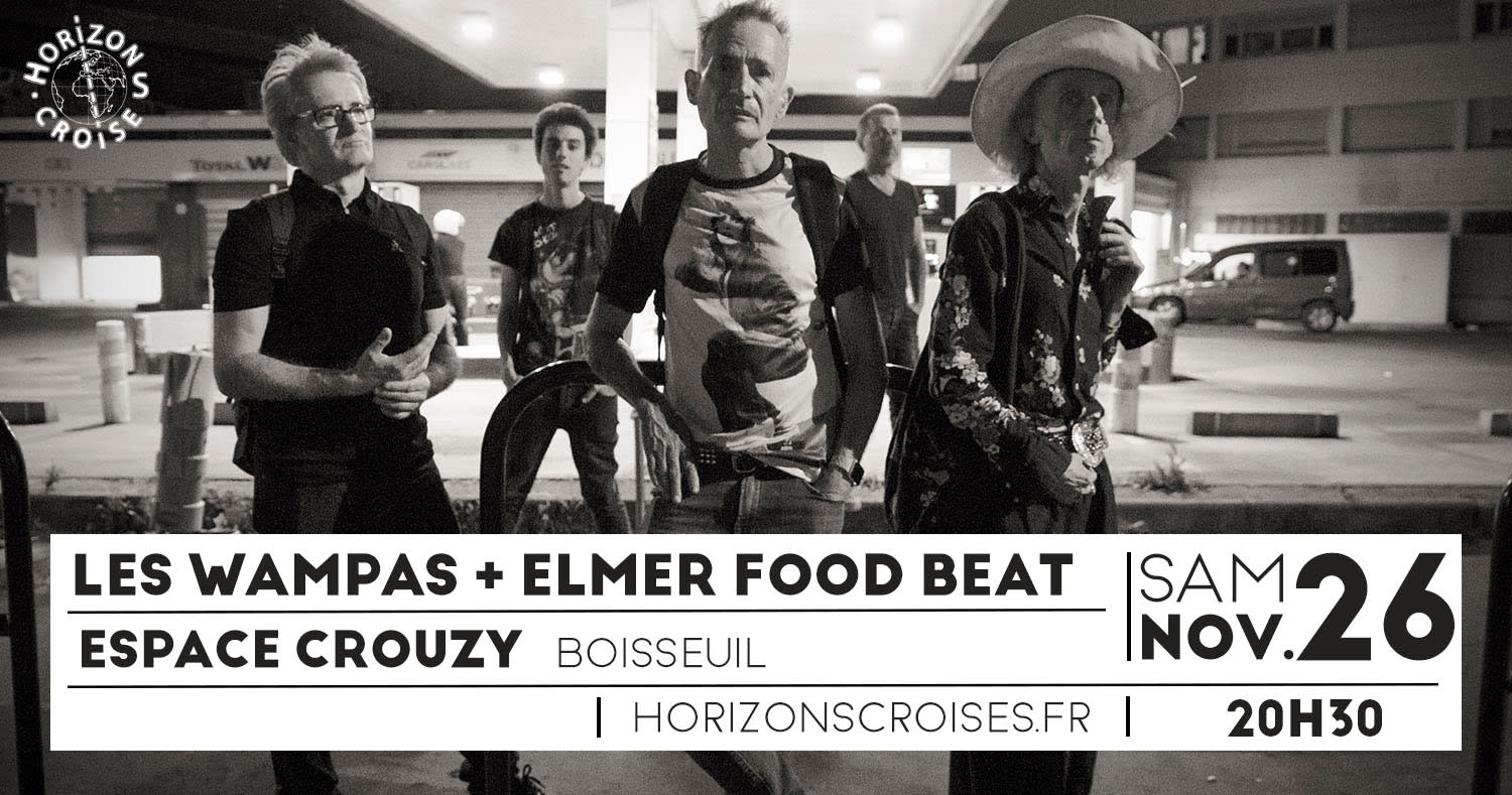 Les Wampas + Elmer Food Beat // Espace Du Crouzy, Boisseuil