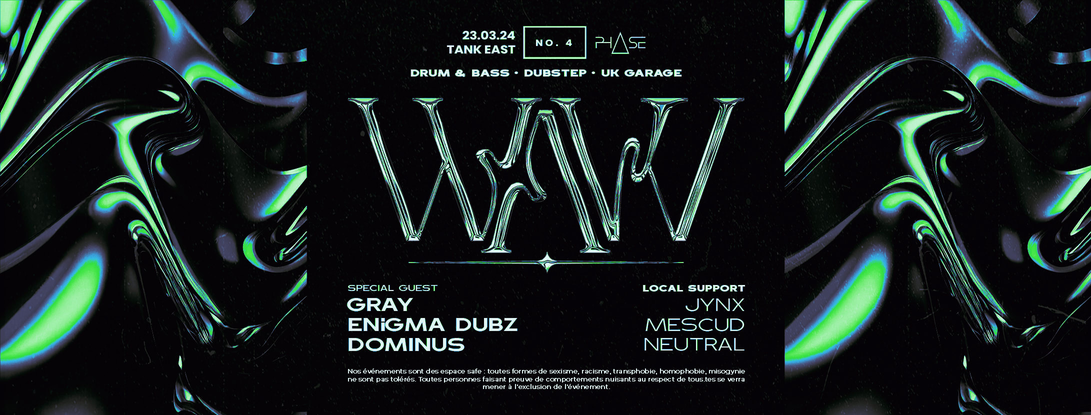 Wavv W/ Gray, Enigma Dubz, Dominus & More