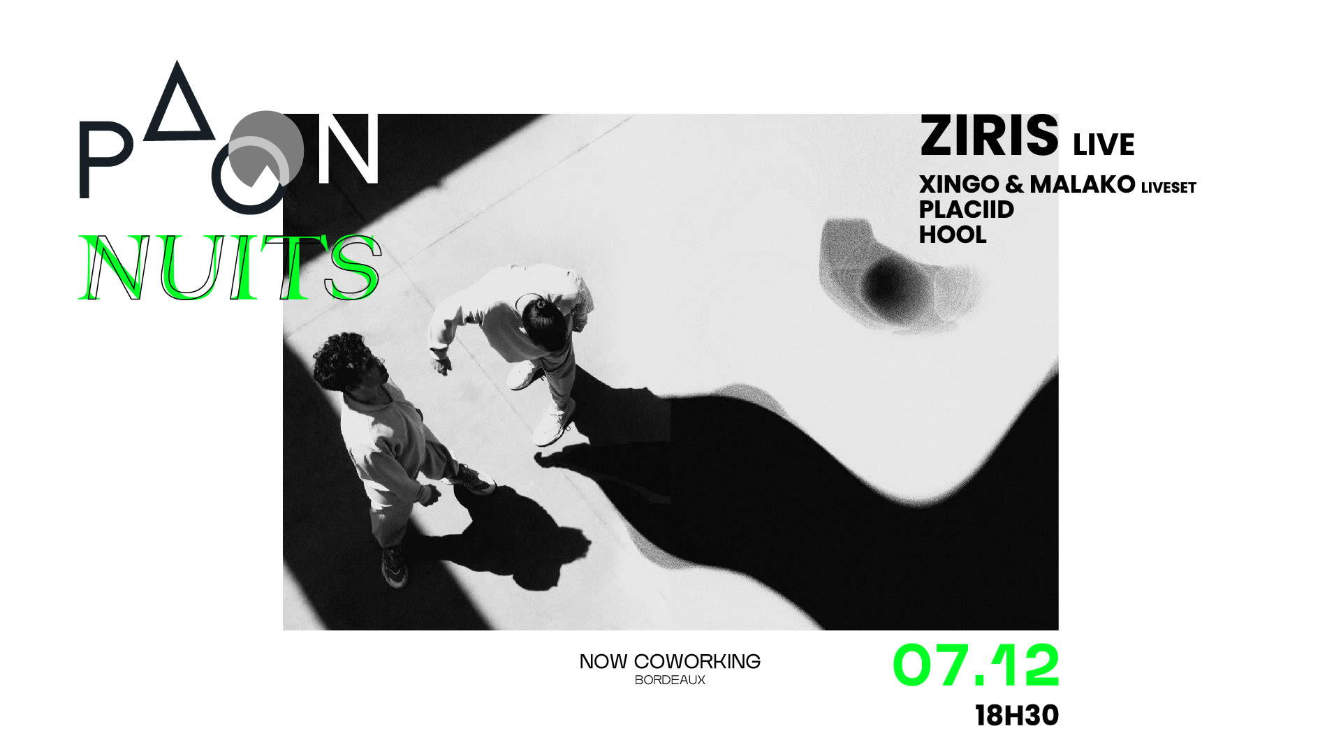 Paon Nuits - Ziris Live, Bordeaux