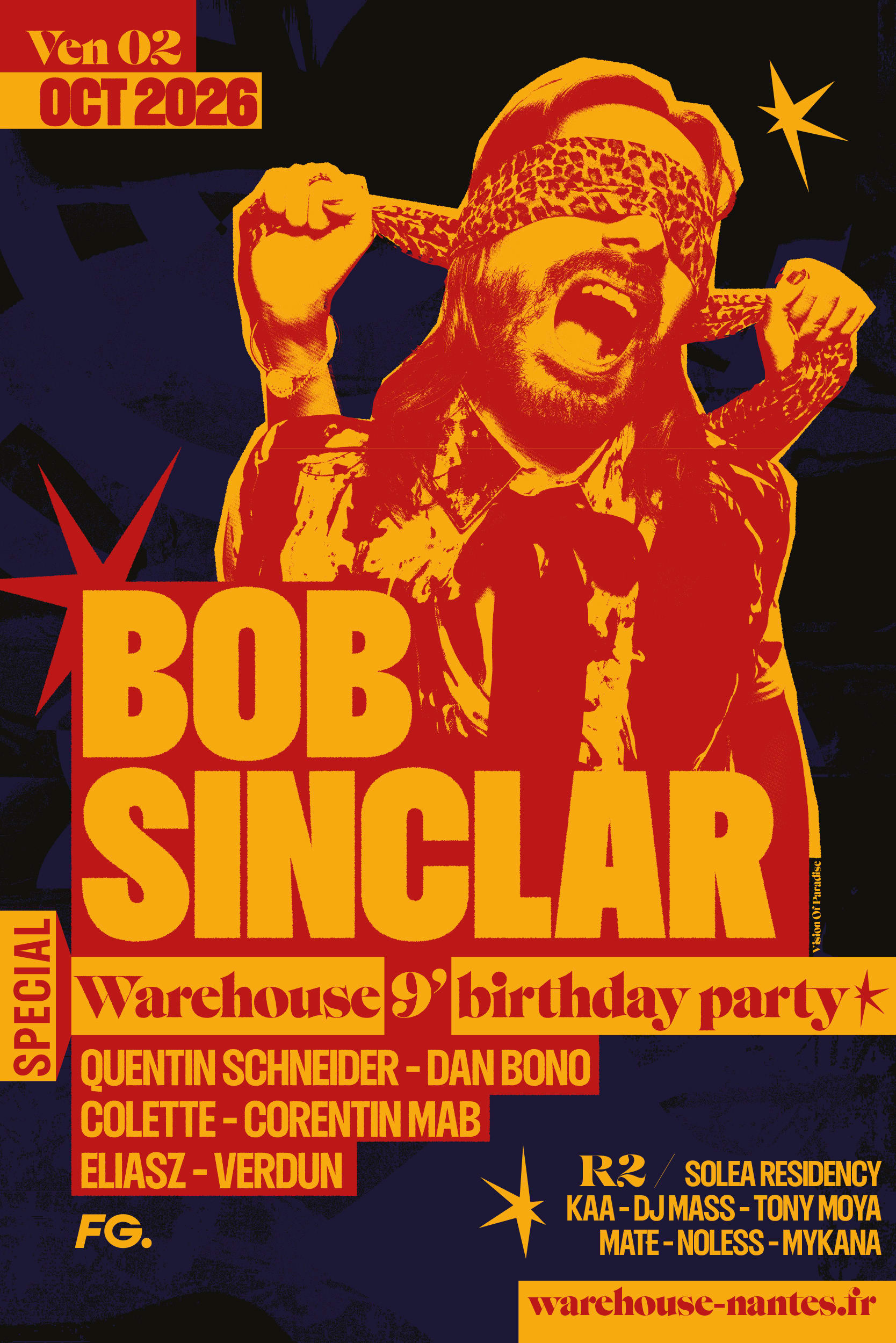 Warehouse 9 Ans Avec Bob Sinclar