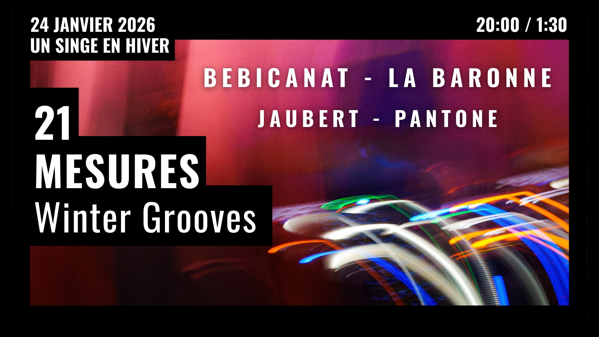 21 Mesures X Un Singe En Hiver : Winter Grooves