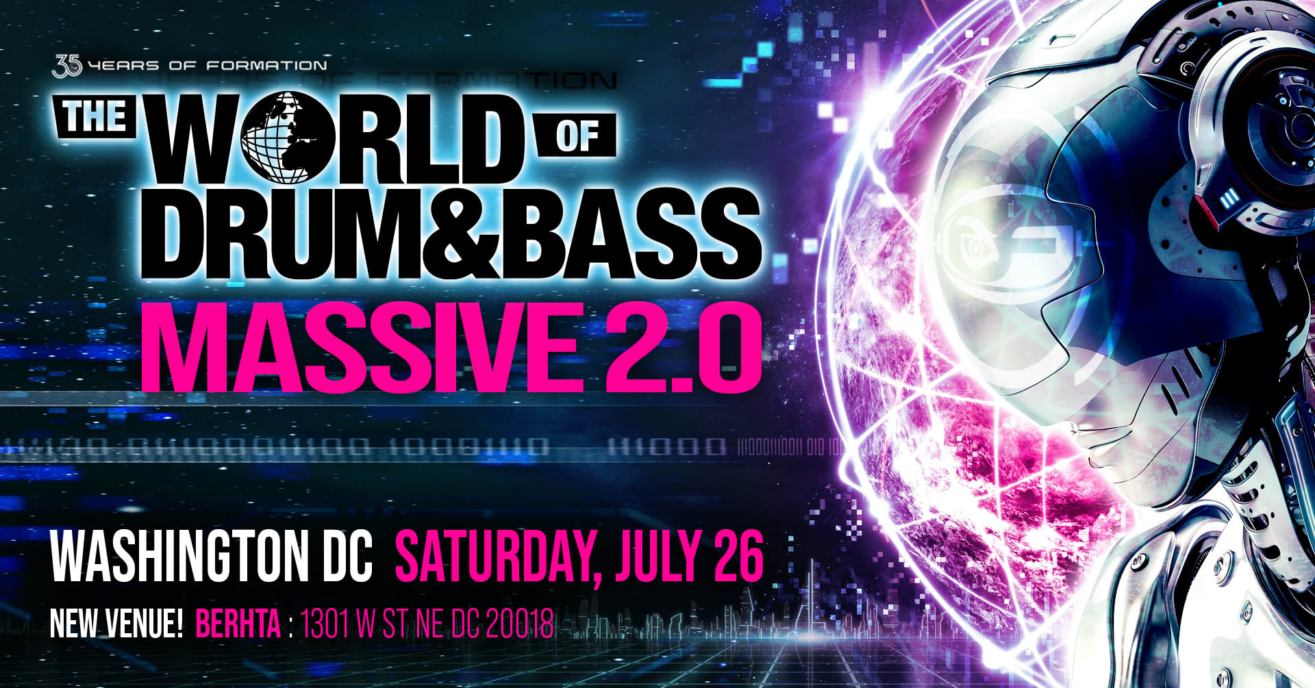 World Of Drum & Bass Massive DC 2.0 At Berhta
