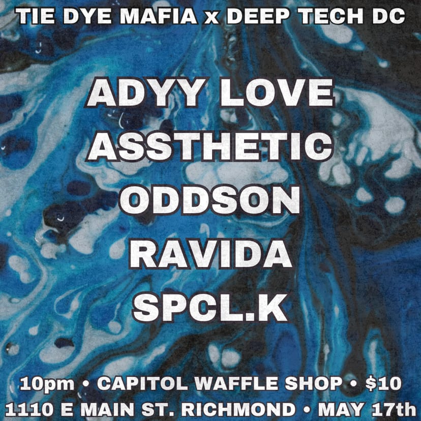 Deep Tech DC X Tie Dye Mafia: Capitol Waffle Shop