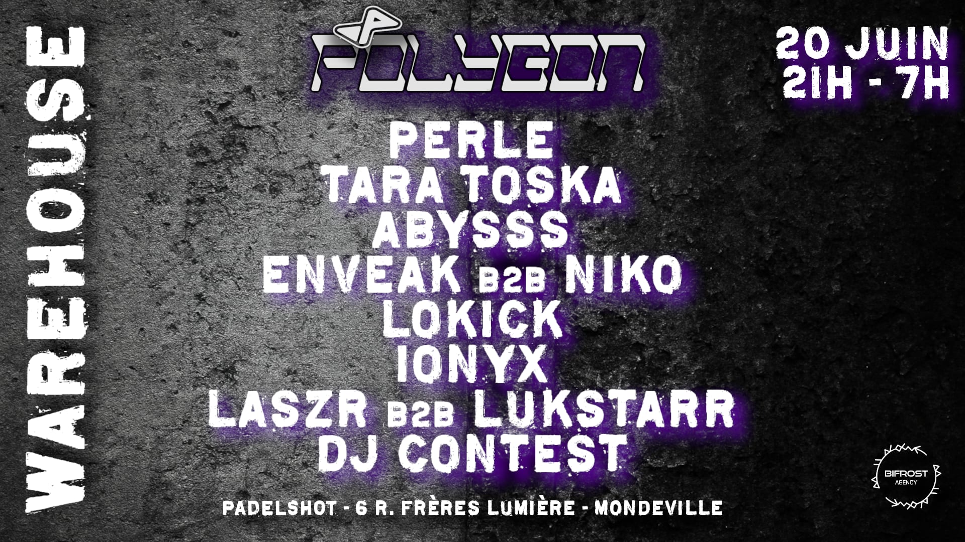 Warehouse - Polygon - Juin 26
