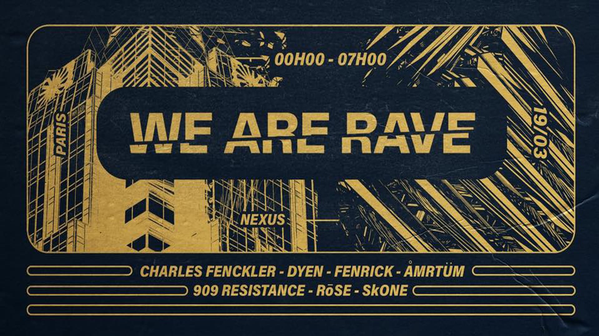 We Are Rave W/ Dyen - Charles Fenckler - Amrtüm... @Nexus