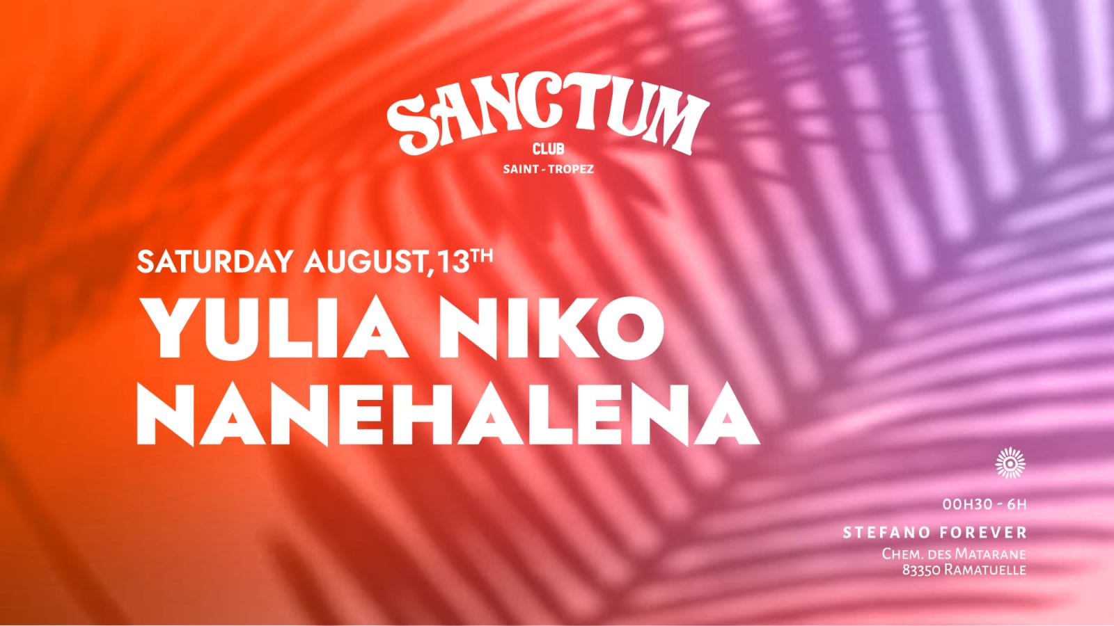 Sanctum Club W/ Yulia Niko & Nenahalena