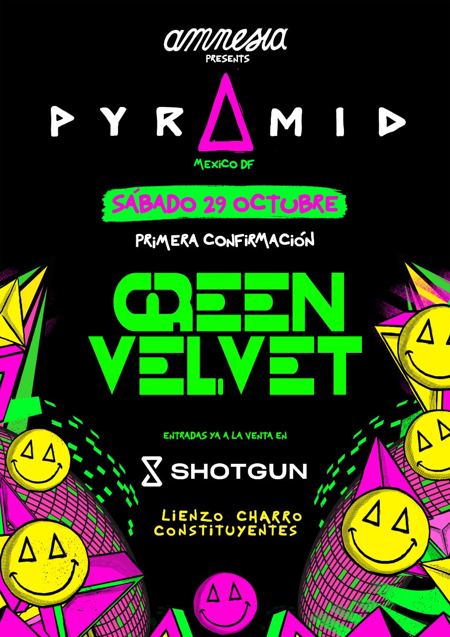 Amnesia Presenta Pyramid Cdmx 2022