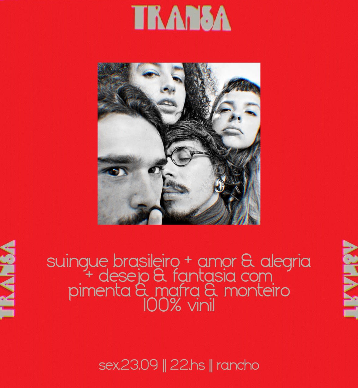 Transa - Uma Festa 100% Vinil  De Música Brasileira