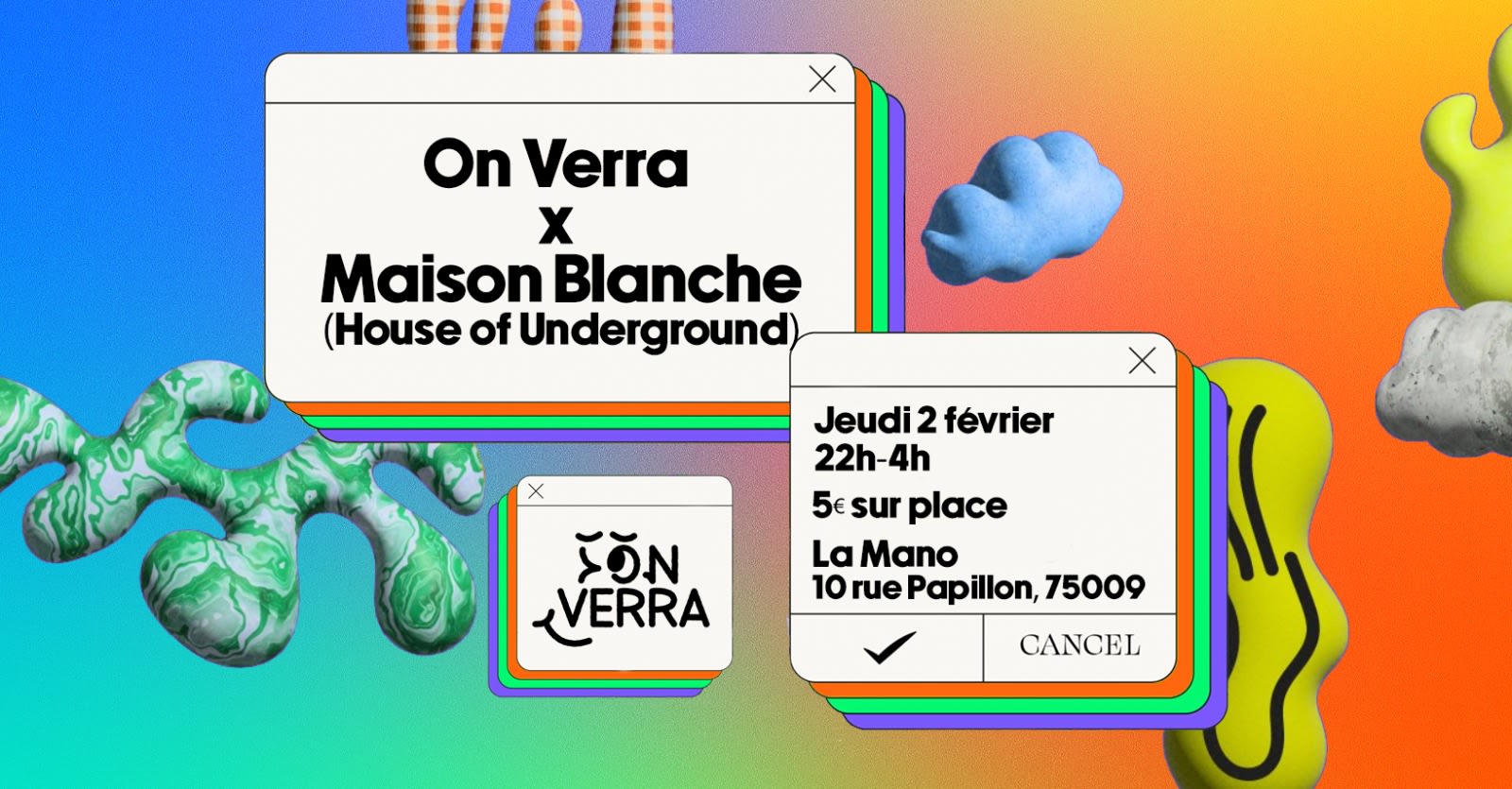 On Verra X Maison Blanche (Hou) | La Mano
